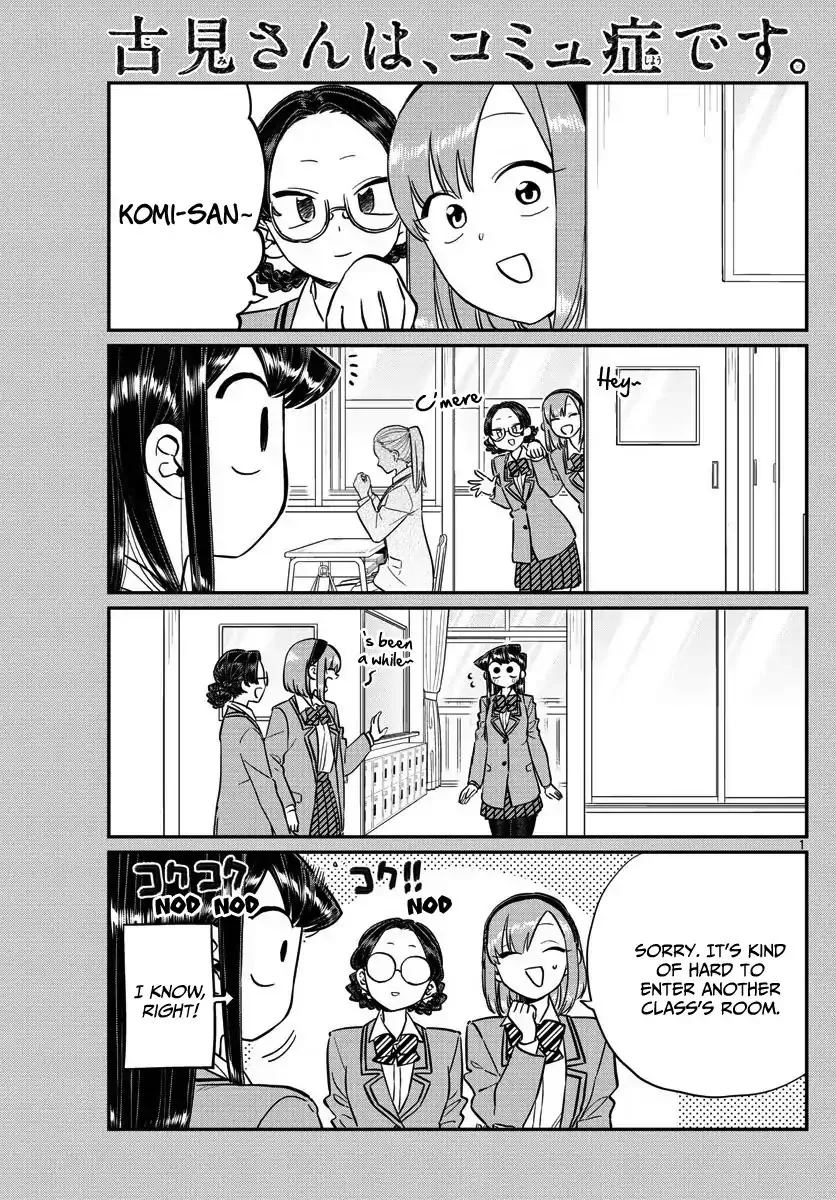 Read Komi-san wa Komyushou Desu Chapter 149 - Katou-san's home Online