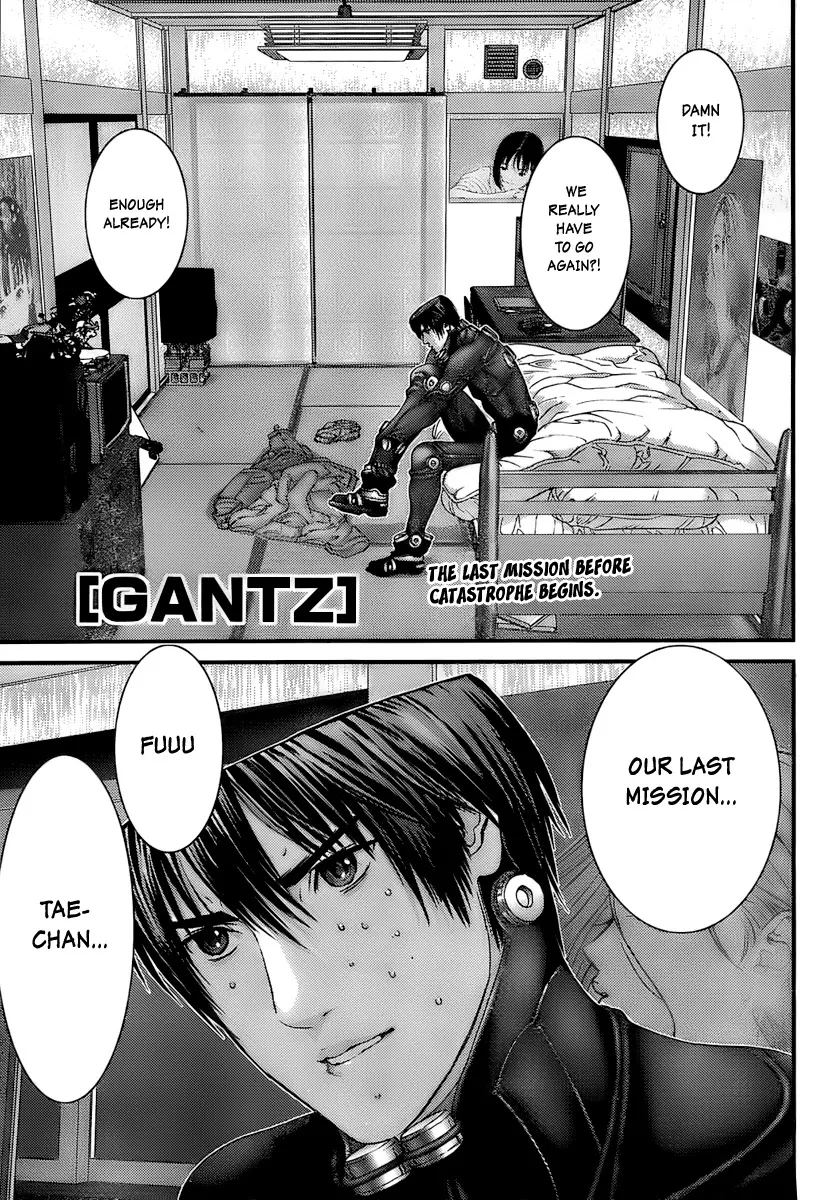 Read Gantz Chapter 290 - Intelligence Like That of a Straw Online