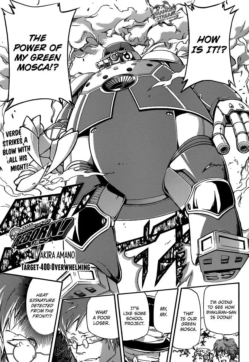 Read Katekyou Hitman Reborn! Chapter 400 - Overwhelming Online