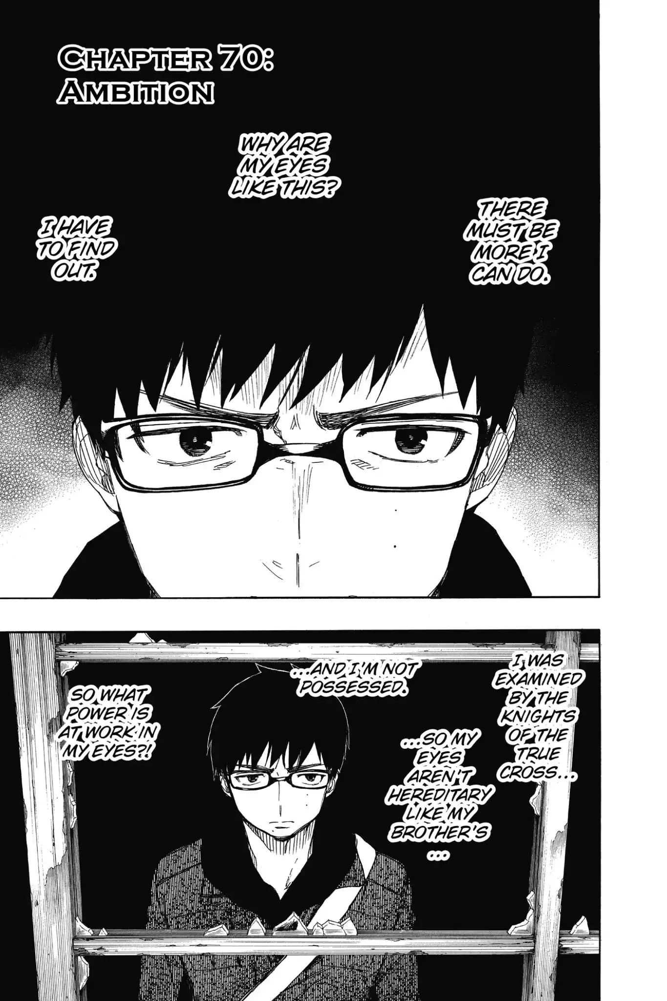 Read Ao no Exorcist Chapter 70 - Ambition Online