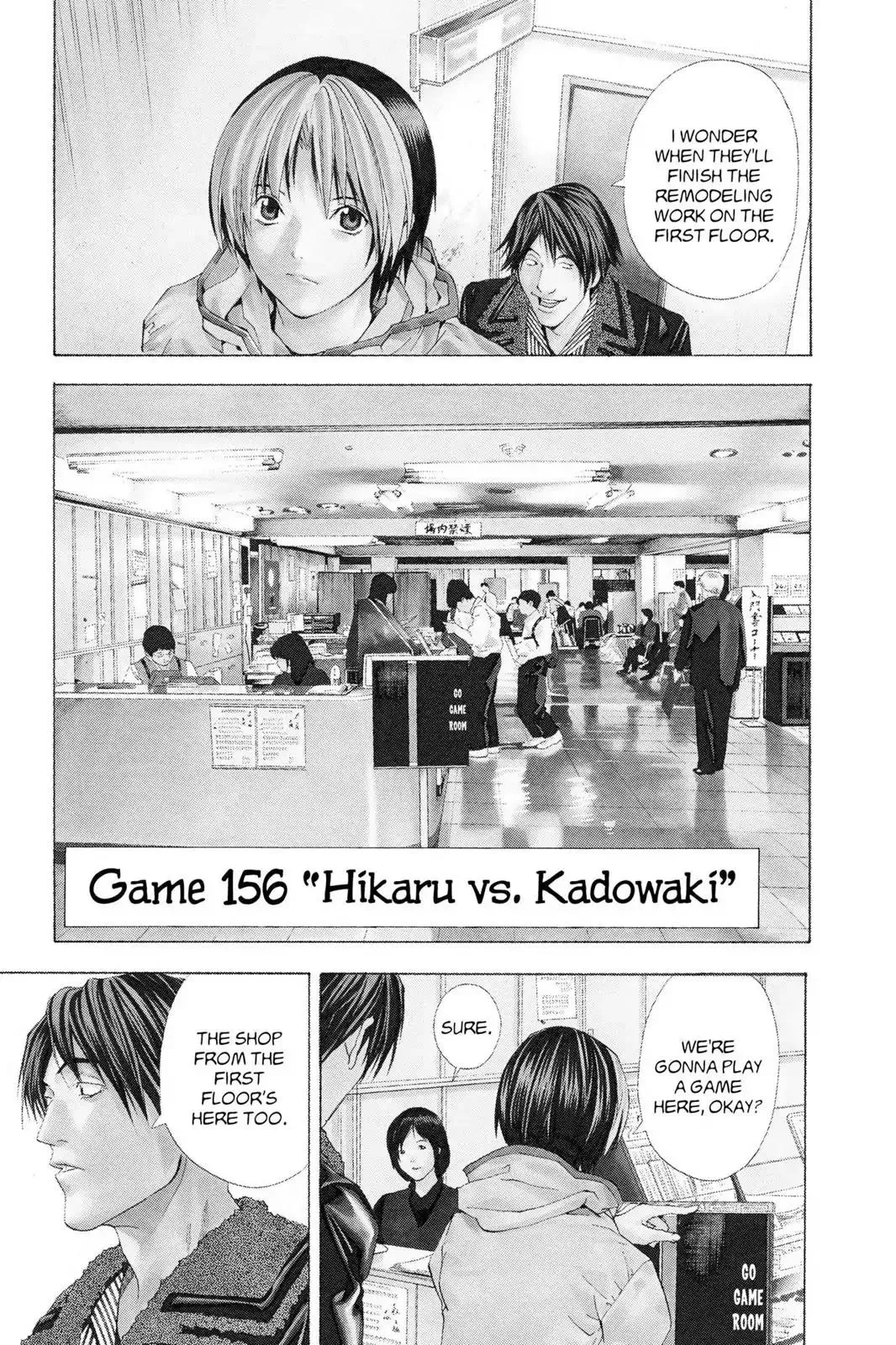 Read Hikaru no Go Chapter 156 - Hikaru vs Kadowaki Online