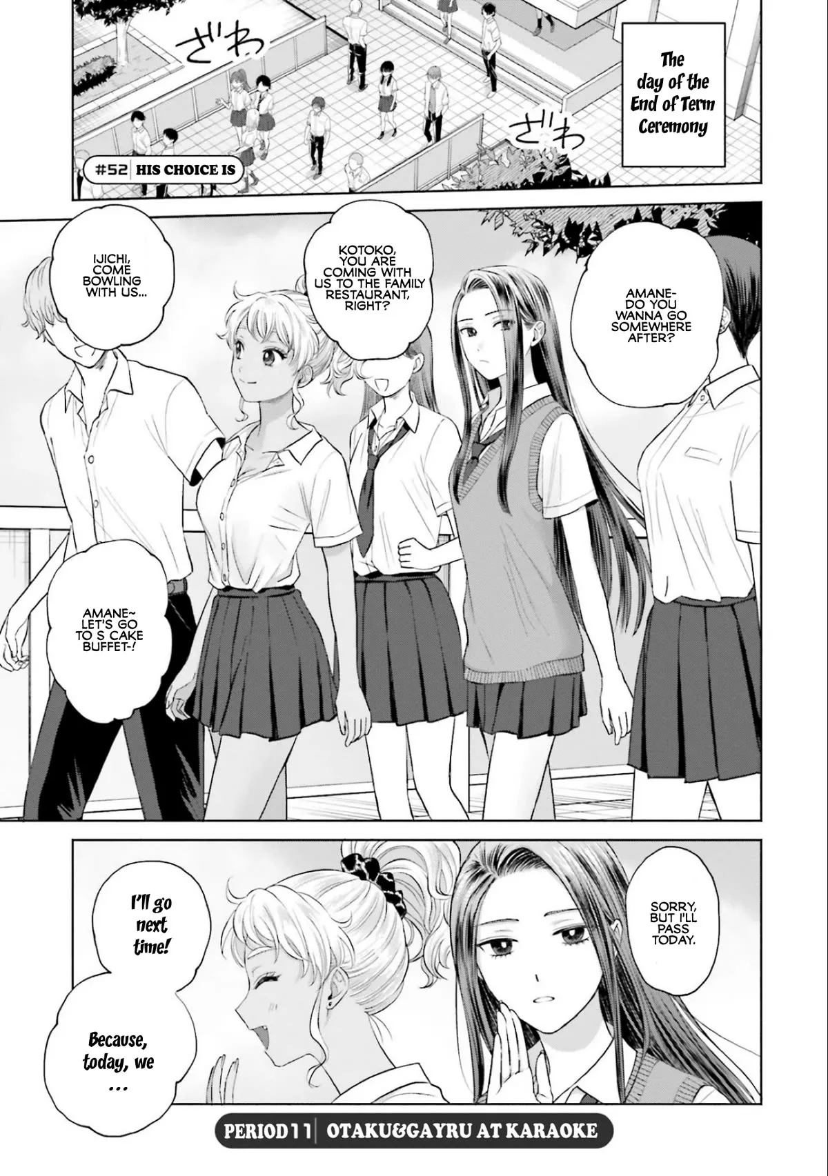 Read Gal Can’t Be Kind to Otaku!? Chapter 11 - Otaku & Gyaru at Karaoke Online