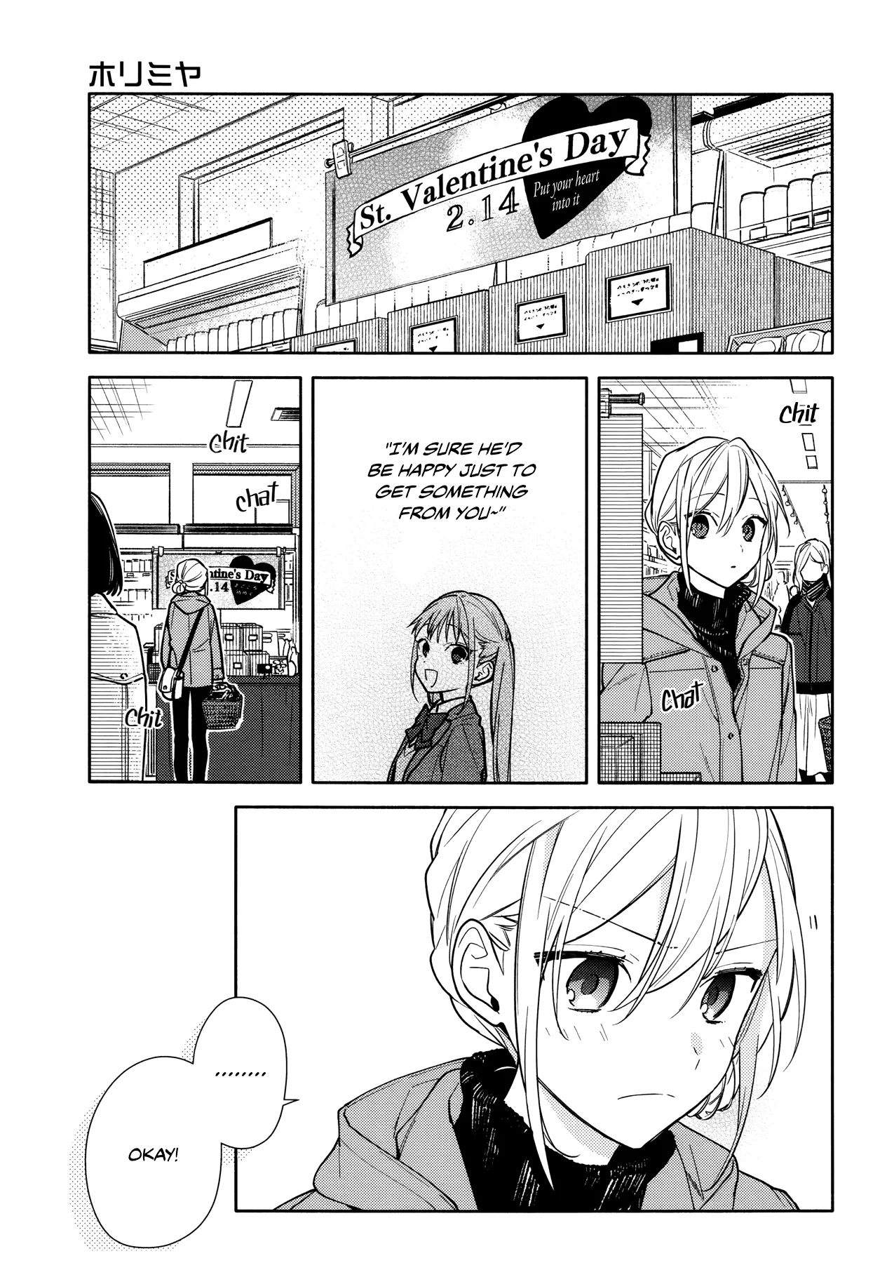 Read Horimiya Chapter 118 - Valentine's Day (2) Online