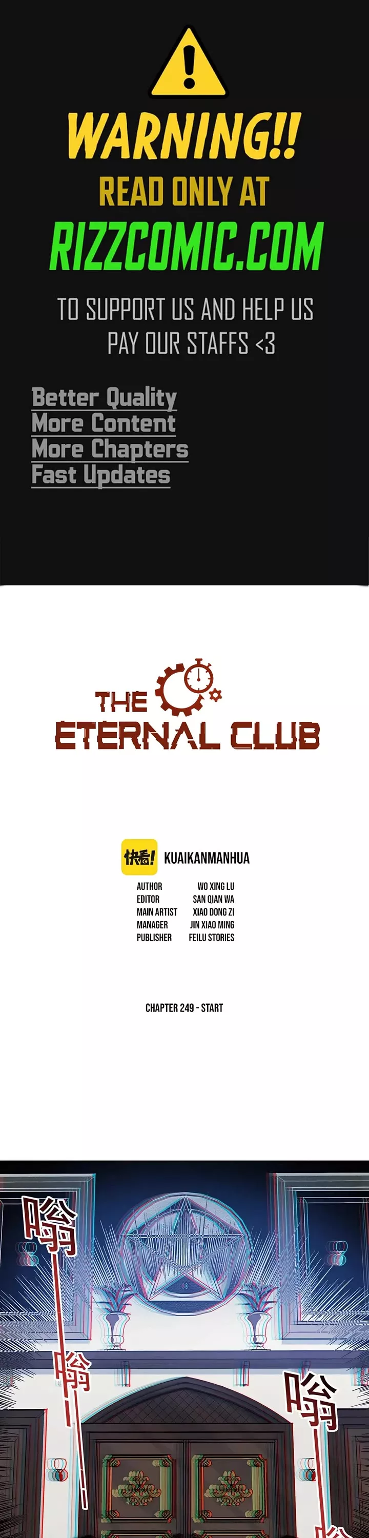 Read Eternal Club Chapter 249 Online