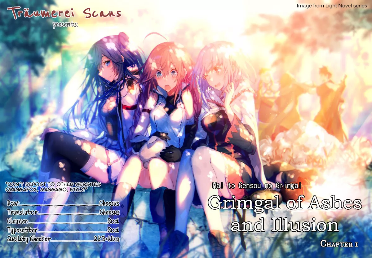 Read Hai to Gensou no Grimgal Chapter 1 - level. 1 - Lost and Out of Options Online