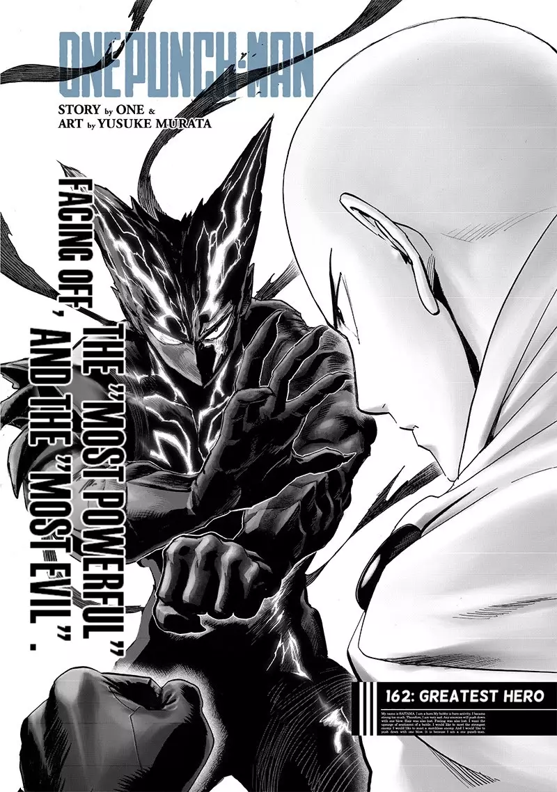 Read One Punch-Man Chapter 162 Online