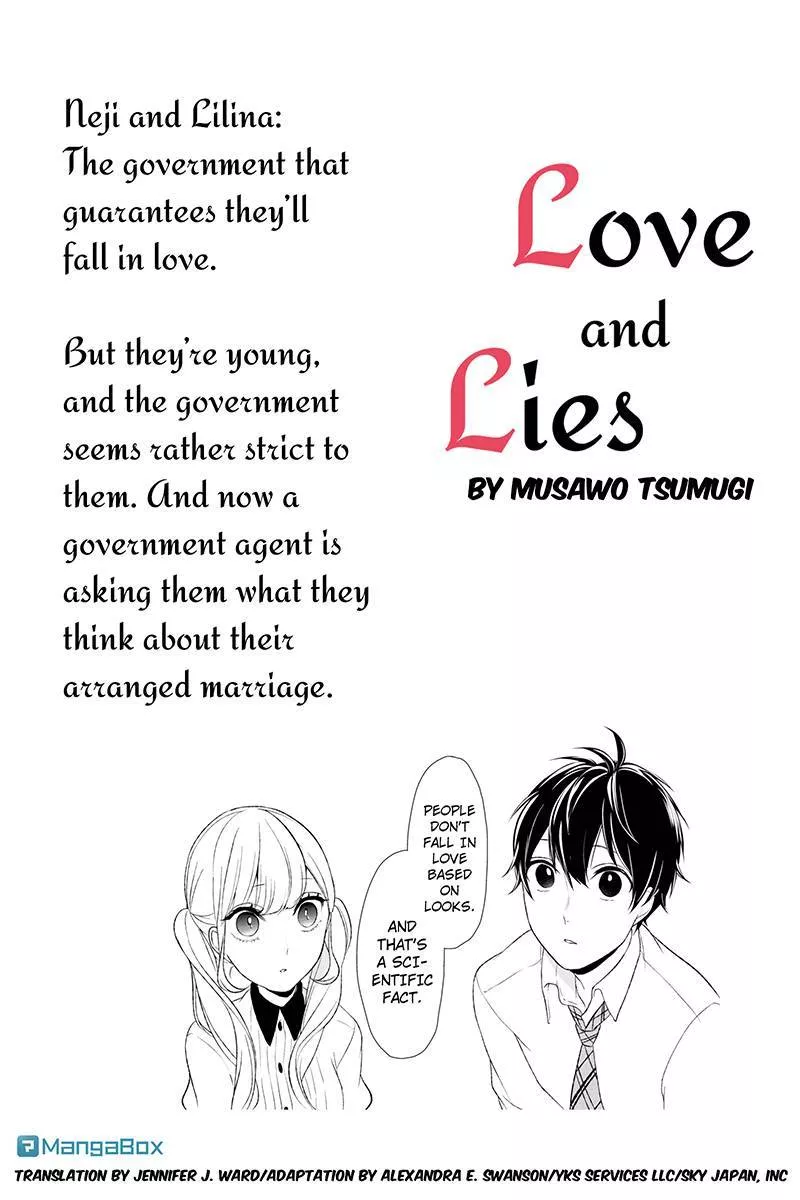 Read Koi to Uso Chapter 21 - Neji And Lilina And... Online