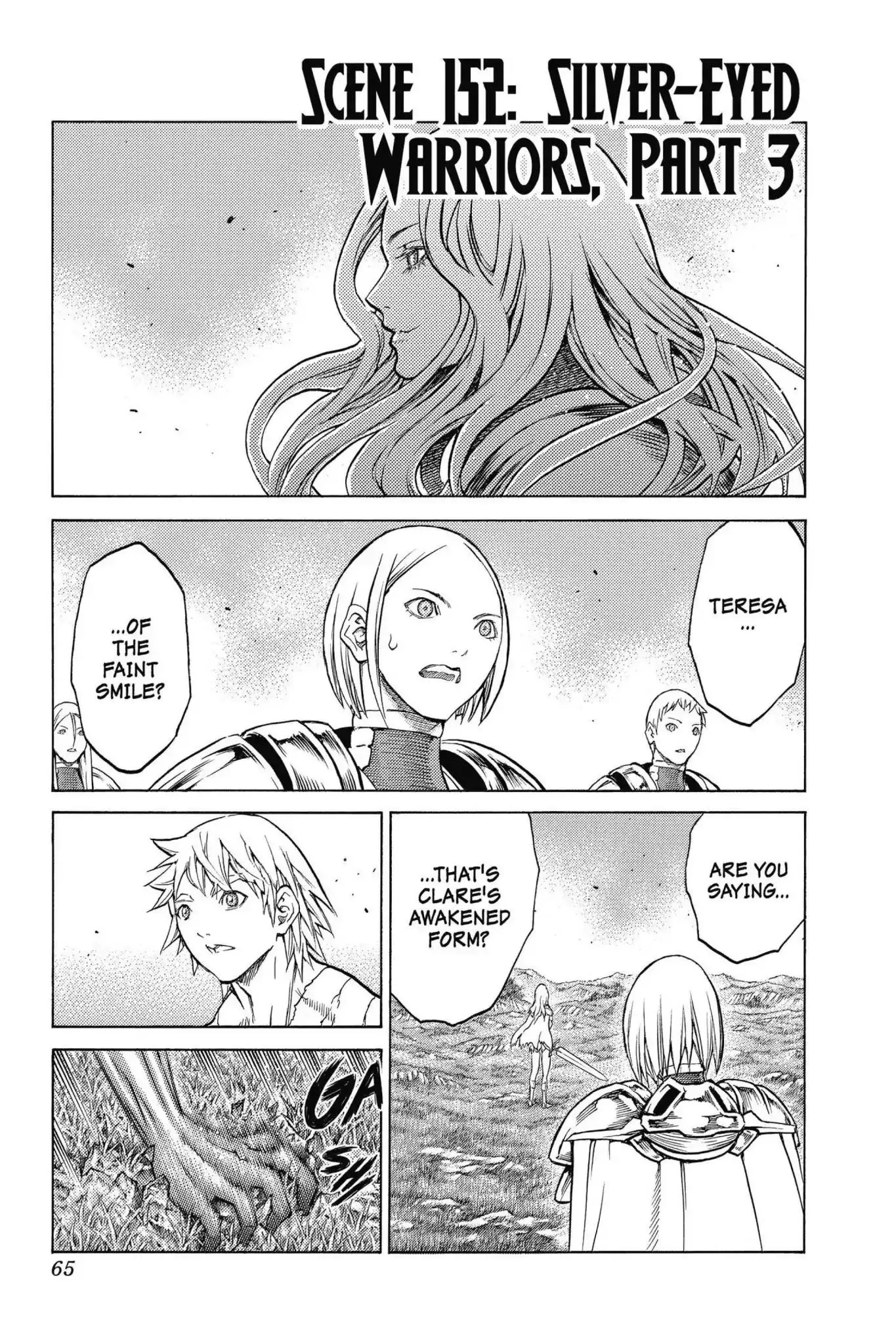 Read Claymore Chapter 152 - Vol.27 Scene 152: Silver-Eyed Warriors, Part 3 Online