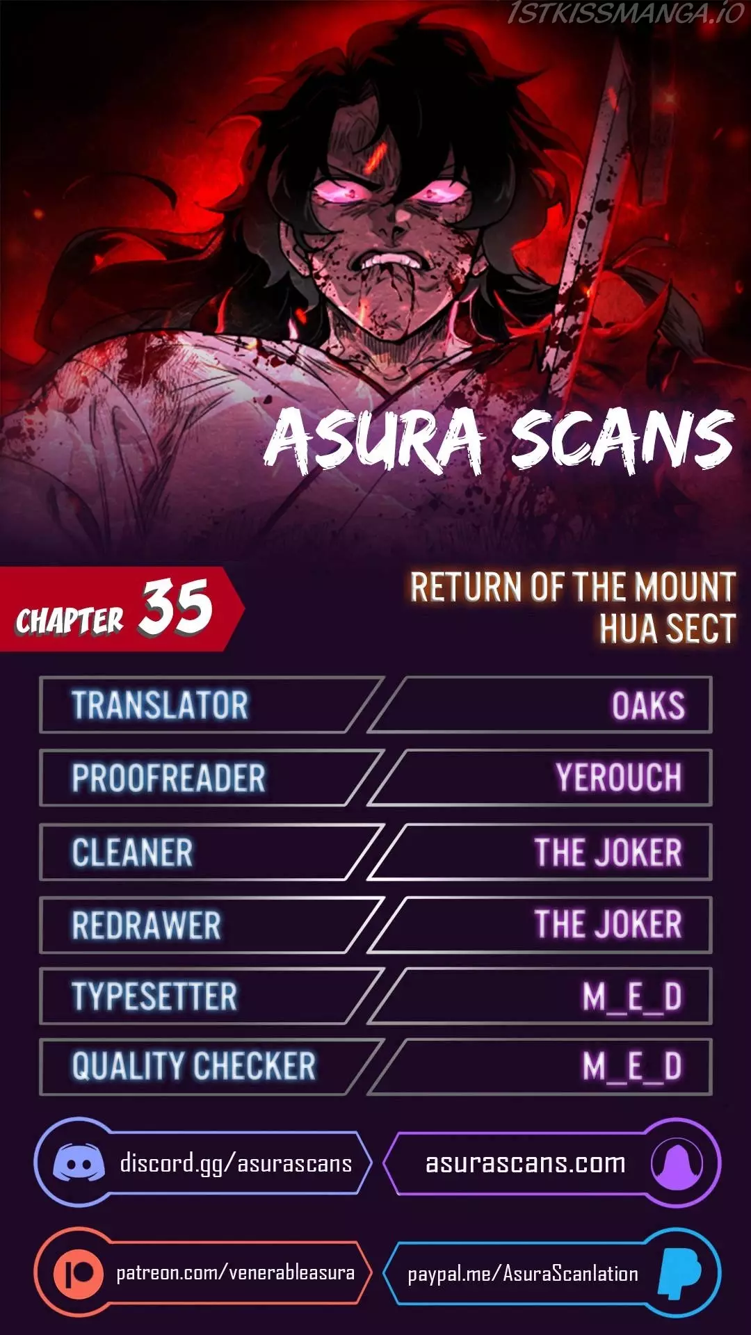 Read Return Of The Mount Hua Sect Chapter 35 Online