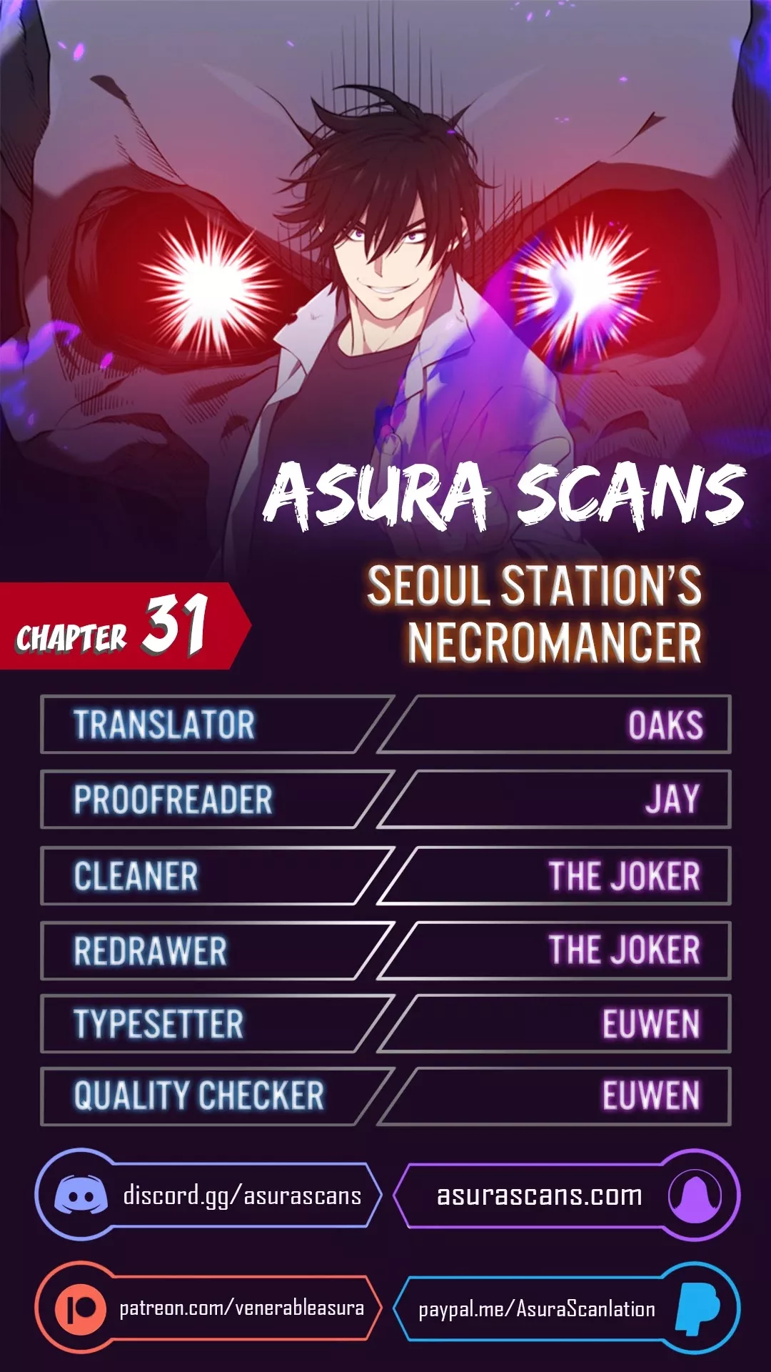 Read Seoul Station’s Necromancer Chapter 31 Online