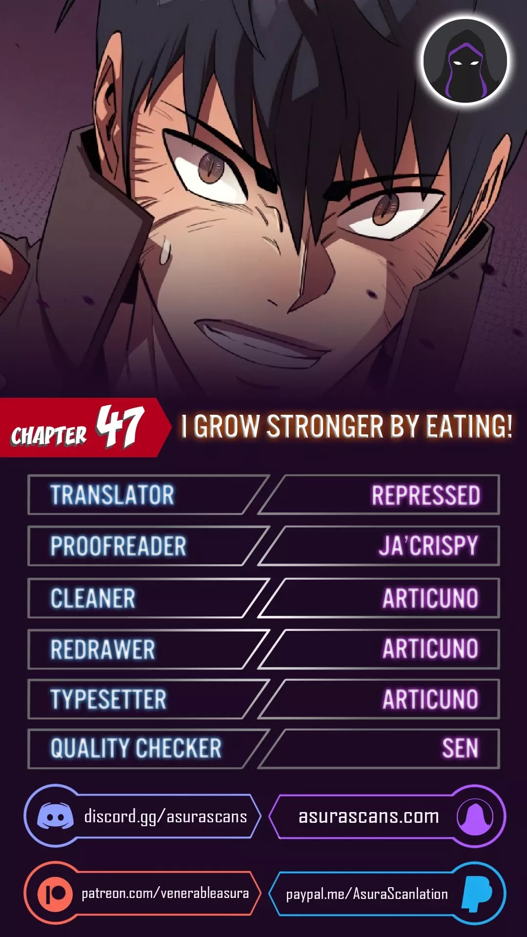 Read I Grow Stronger By Eating! Chapter 47 Online