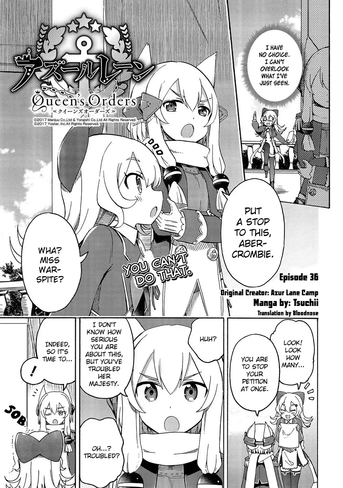 Read Azur Lane: Queen’s Orders Chapter 36 Online