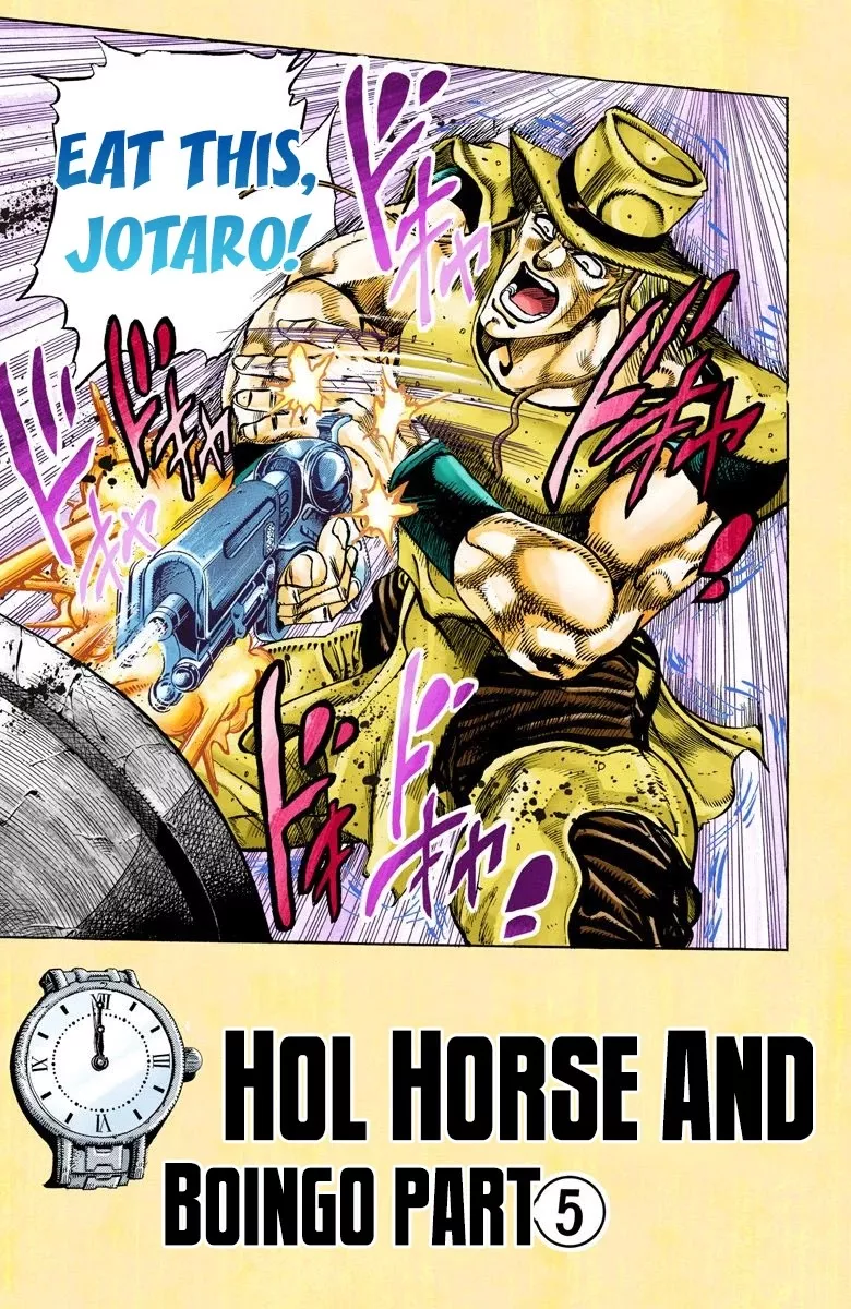 Read JoJo’s Bizarre Adventure Part 3: Stardust Crusaders Chapter 108 - Hol Horse and Boingo Part 5 Online