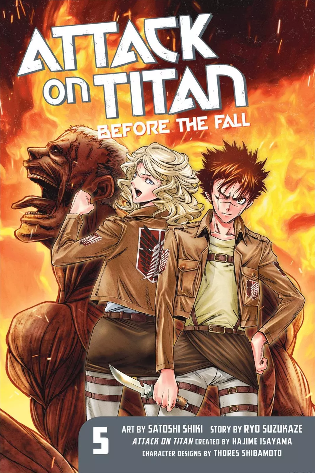 Read Shingeki no Kyojin – Before the Fall Chapter 14 Online
