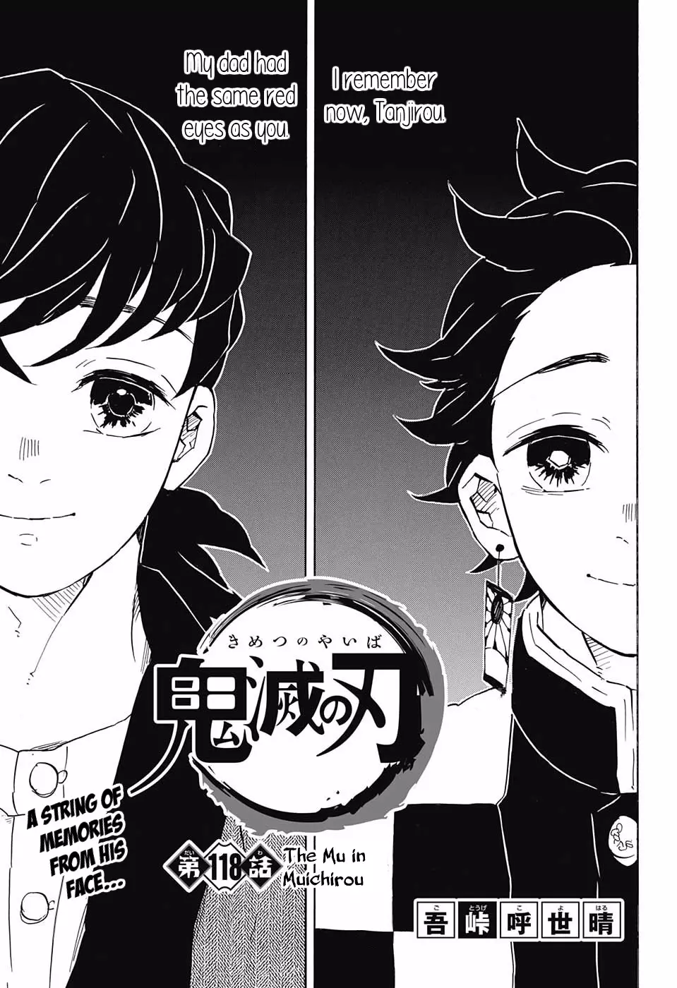 Read Kimetsu no Yaiba Chapter 118 - The Mu in Muichirou Online