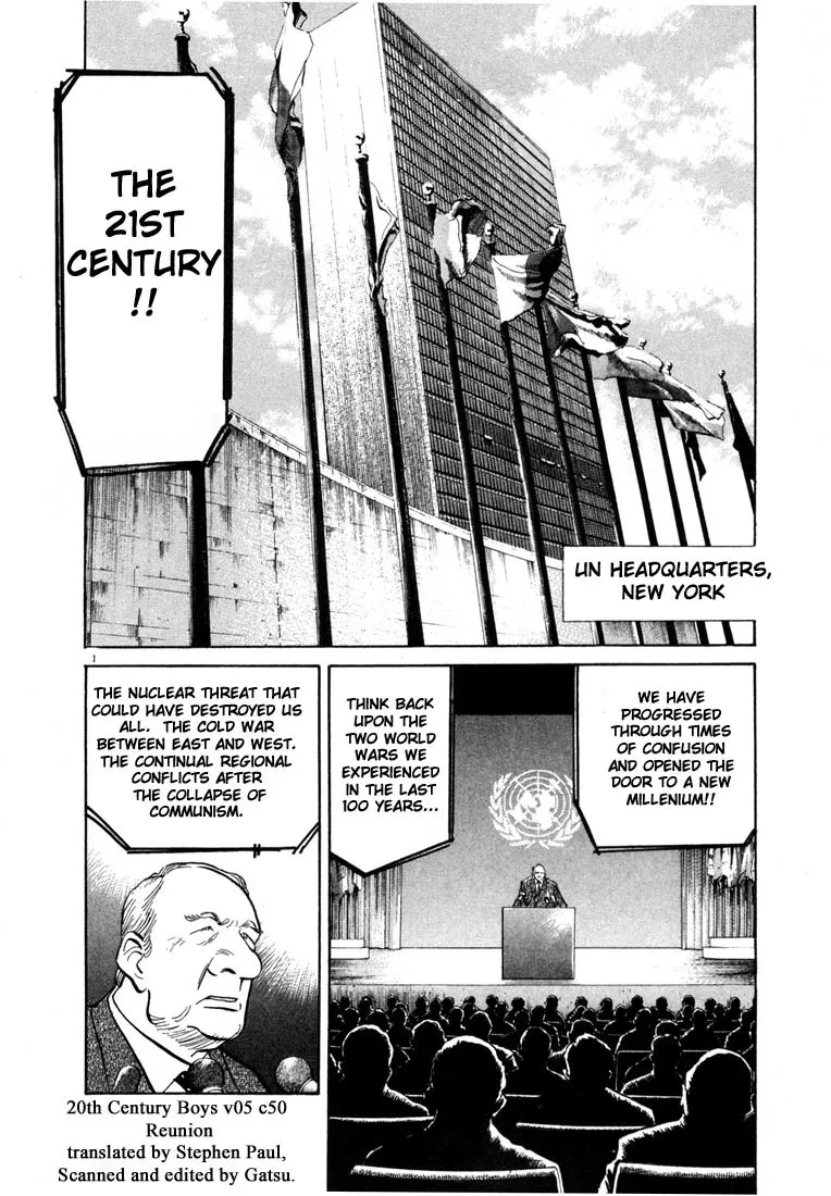 Read 20th Century Boys Chapter 50 - Reunion Online