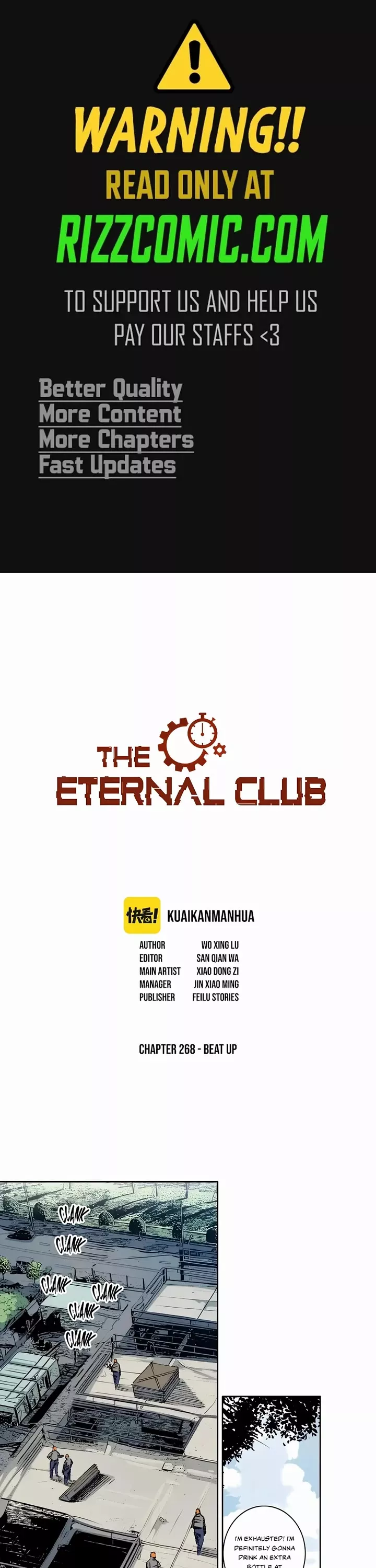 Read Eternal Club Chapter 268 Online