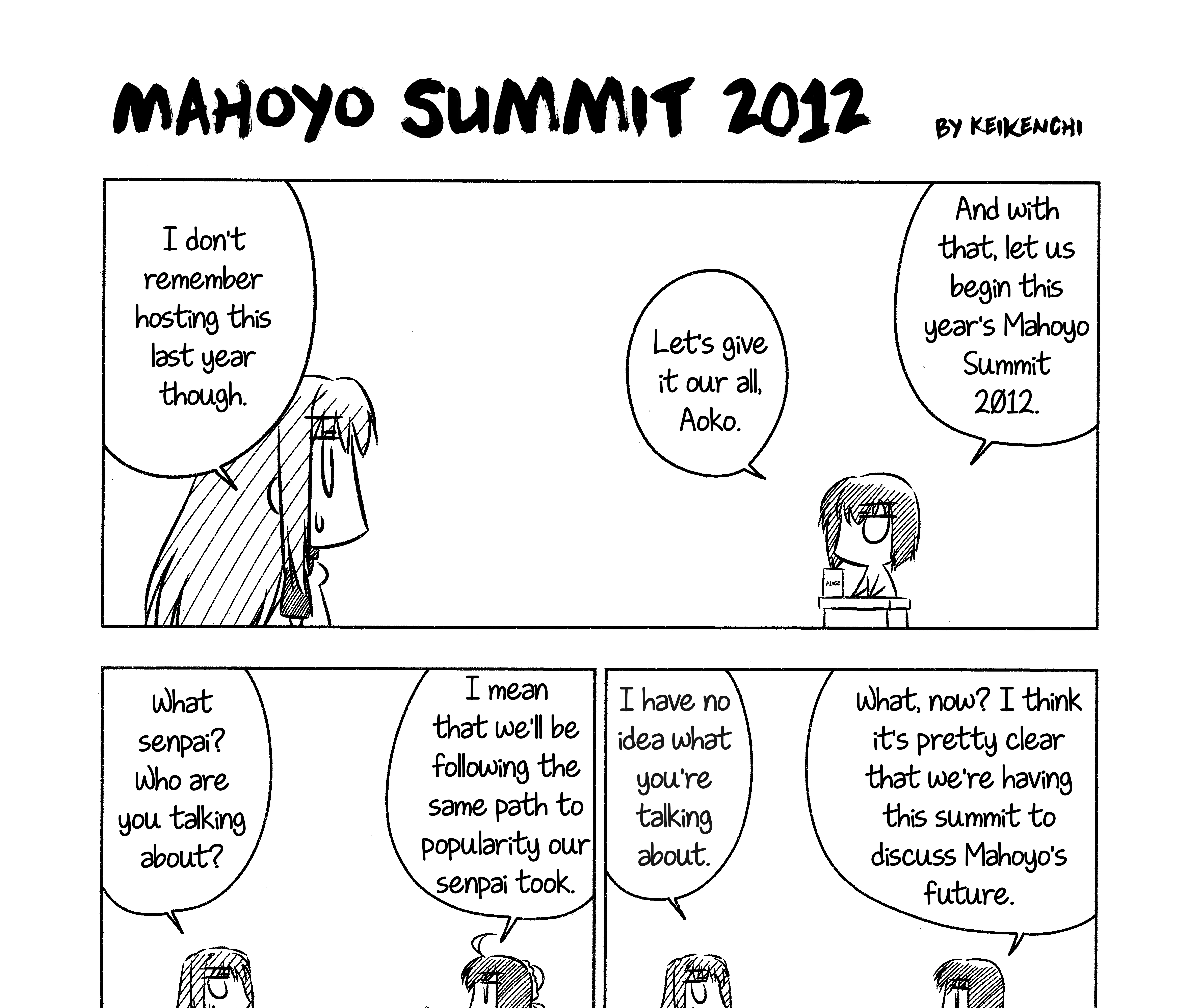 Read Witch on the Holy Night – Comic à La Carte – Nursery Rhyme Chapter 4 - Mahoyo Summit 2012 (Keikenchi) Online