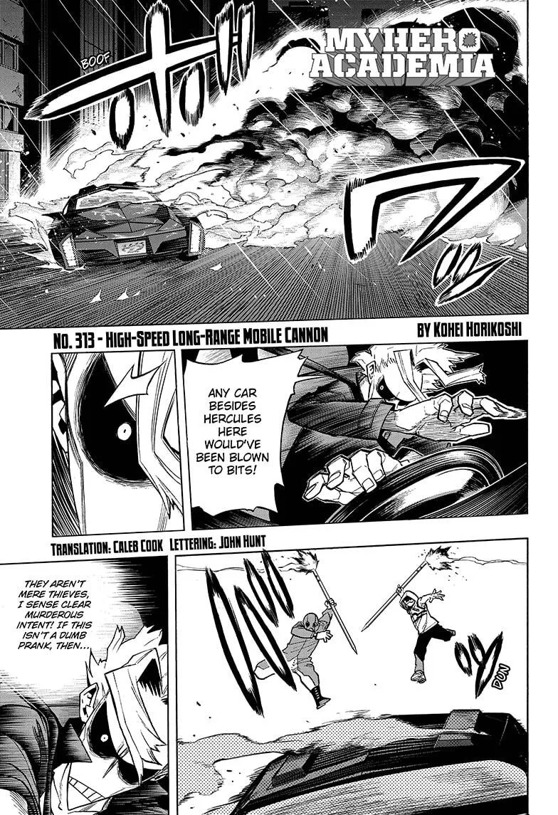 Read Boku no Hero Academia Chapter 313 Online