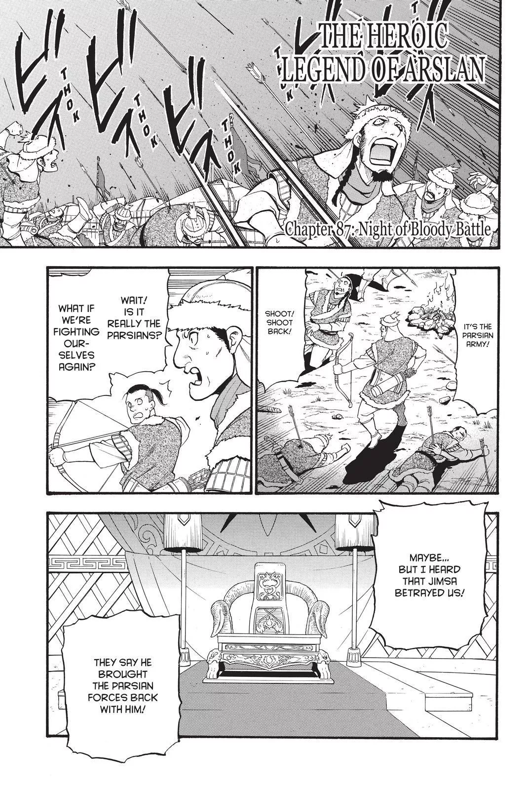 Read Arslan Senki (ARAKAWA Hiromu) Chapter 87 Online