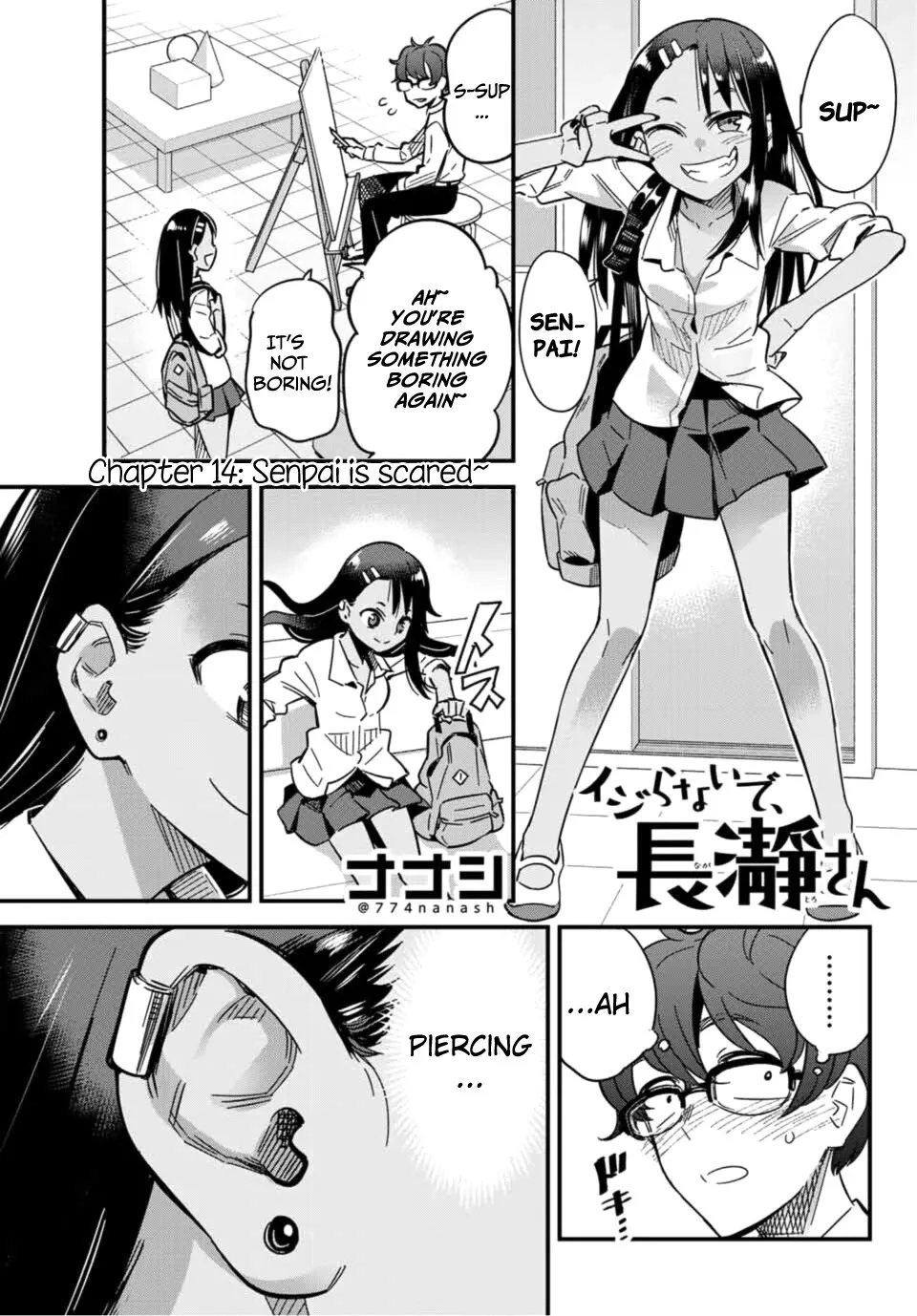 Read Please don’t bully me, Nagatoro Chapter 14 - Senpai Is Scared Online