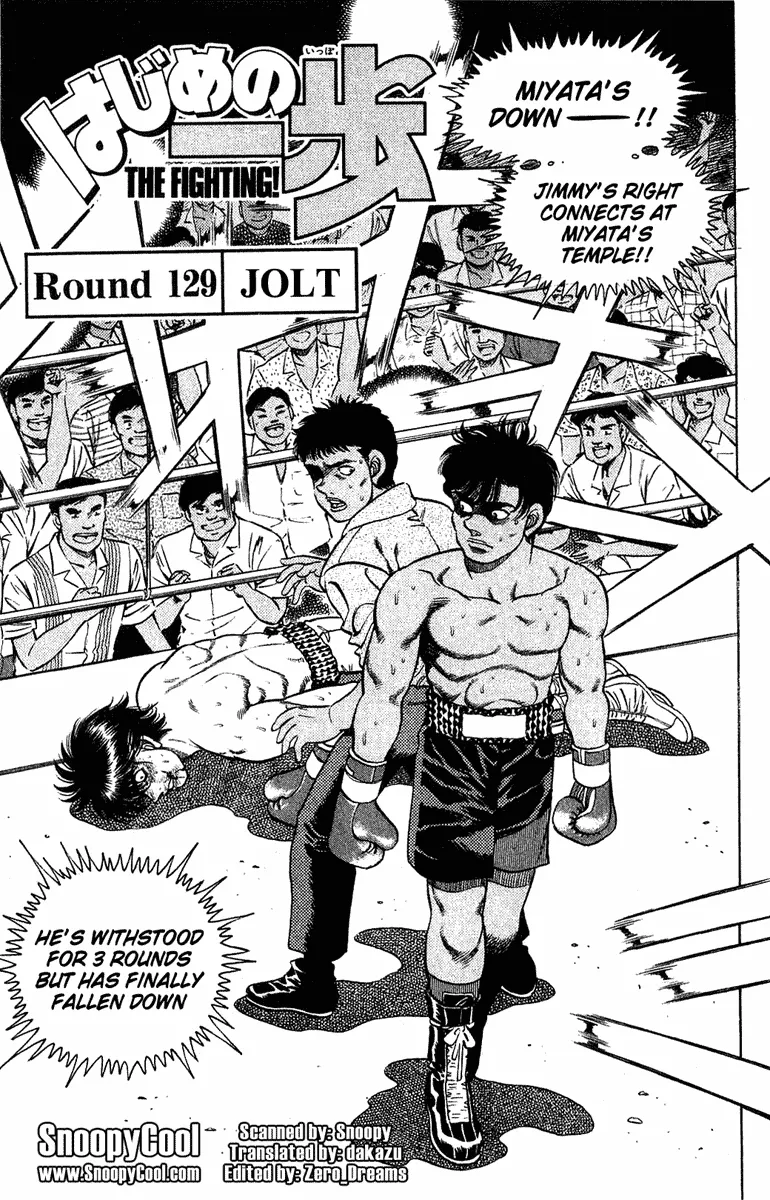 Read Hajime no Ippo Chapter 129 - Jolt Online