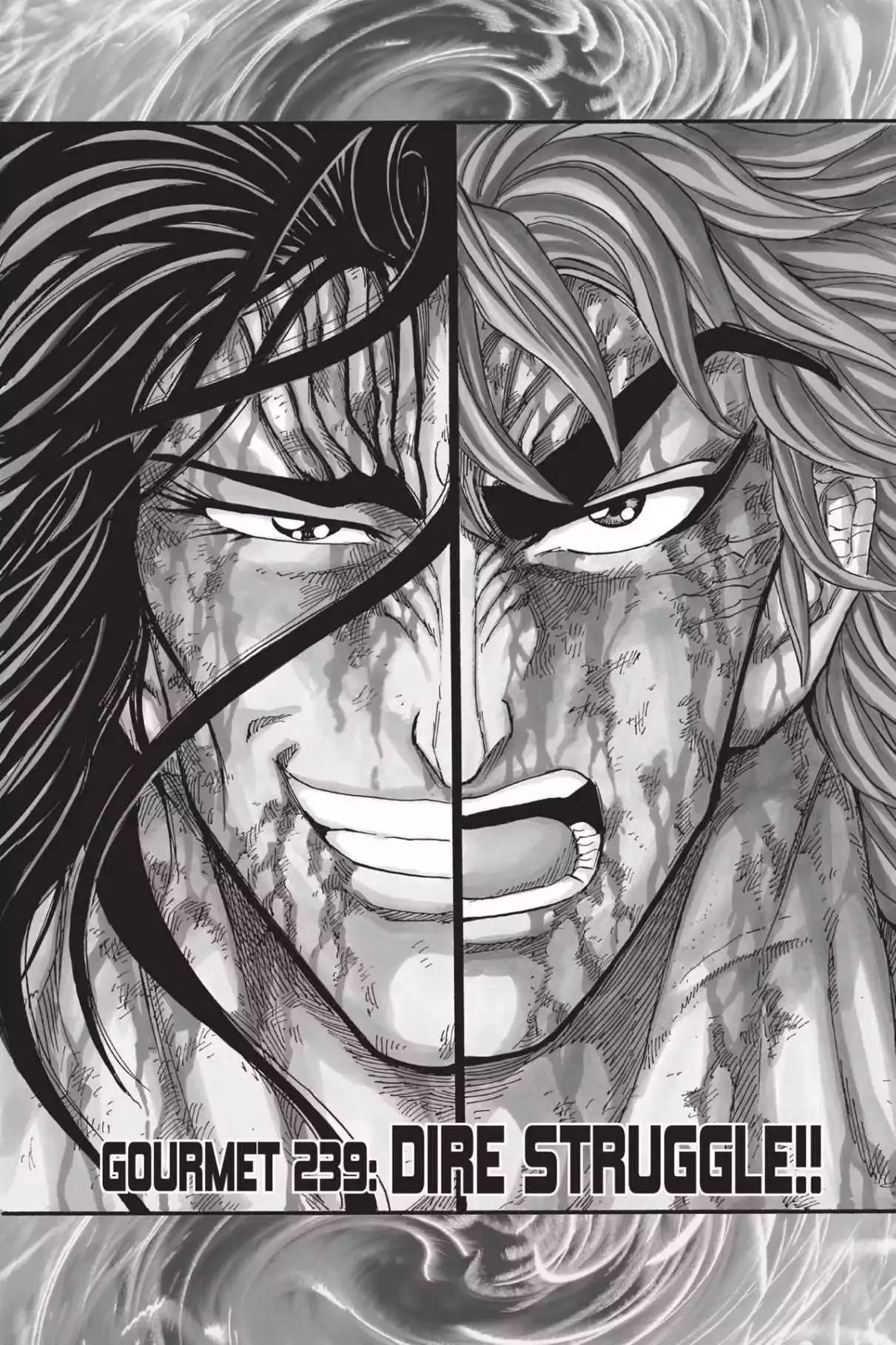 Read Toriko Chapter 239 - Vol.27 Gourmet 239: Dire Struggle!! Online