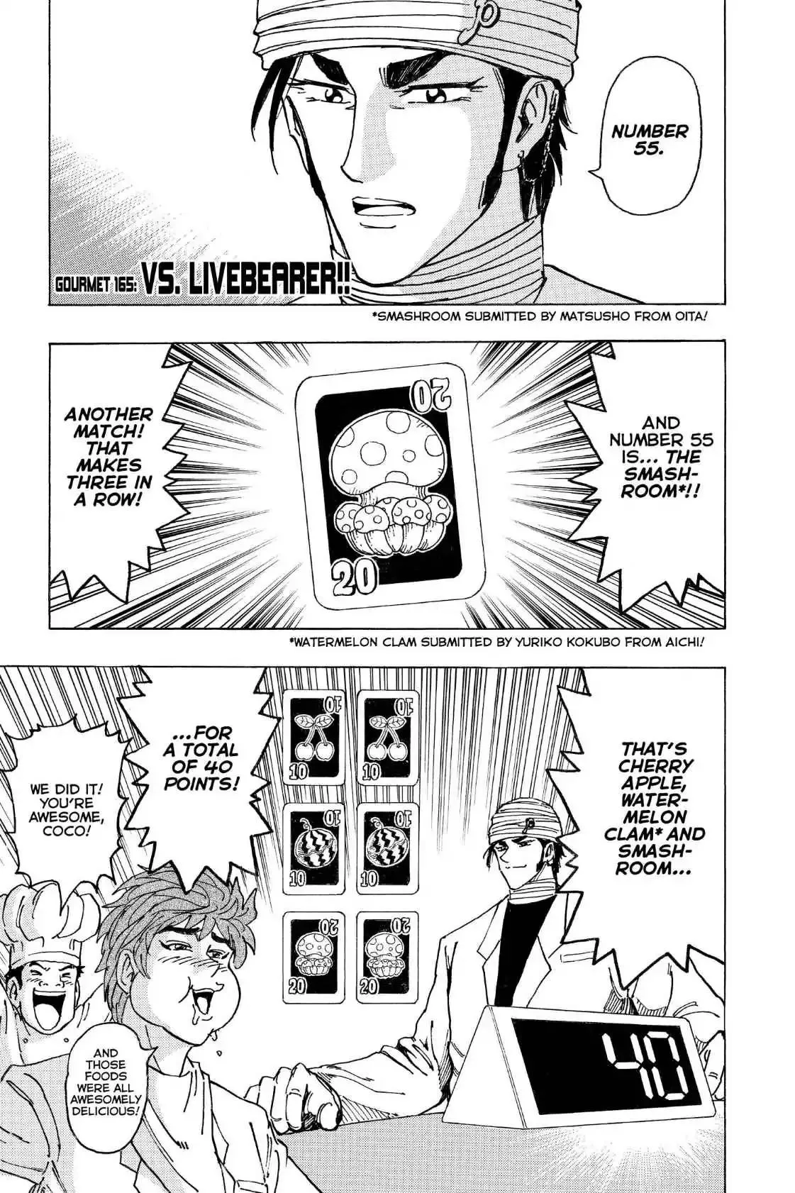 Read Toriko Chapter 165 - Vol.19 Gourmet 165: Vs. Livebearer!! Online