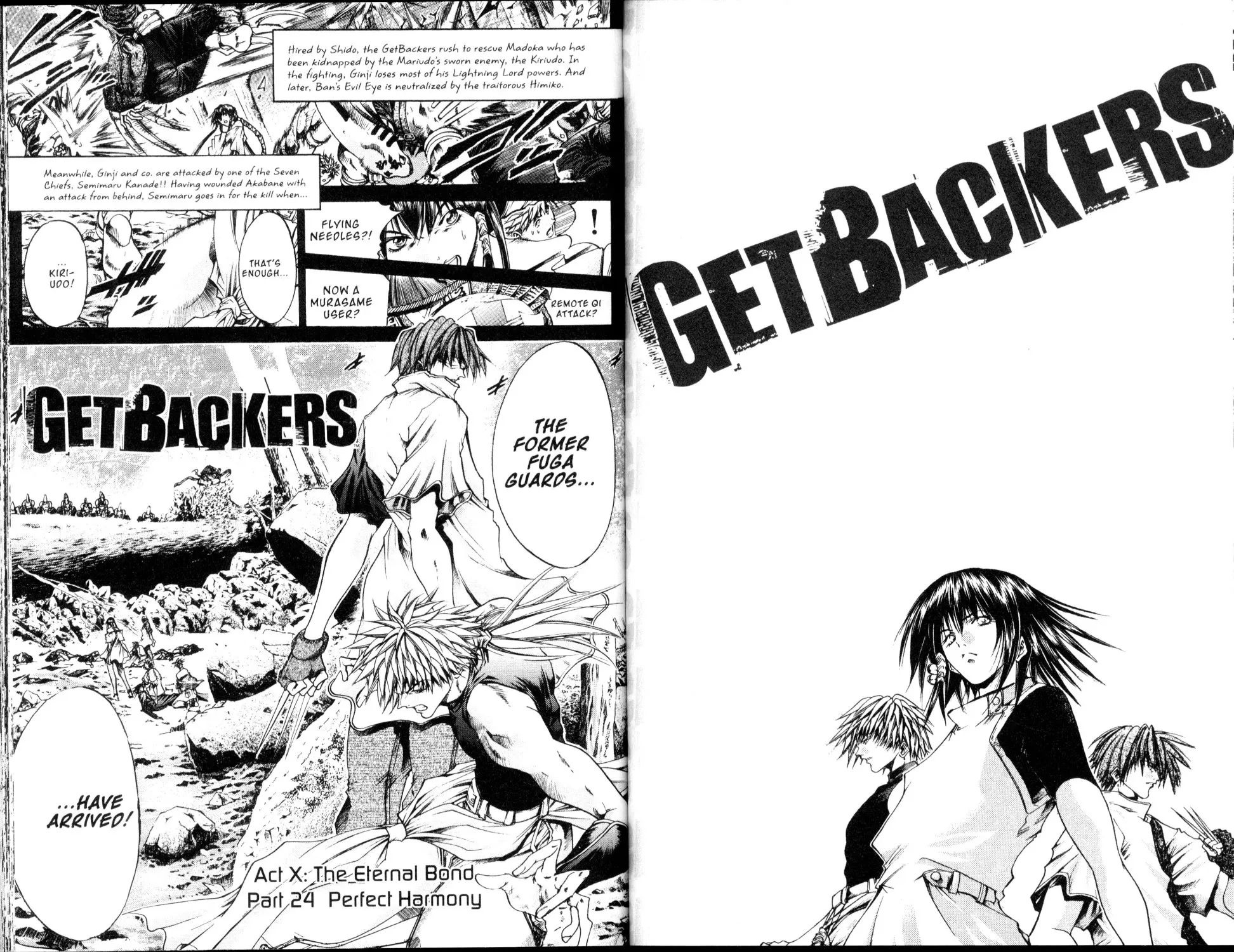 Read Get Backers Chapter 185 - Act X: The Eternal Bond (24): Perfect Harmony Online