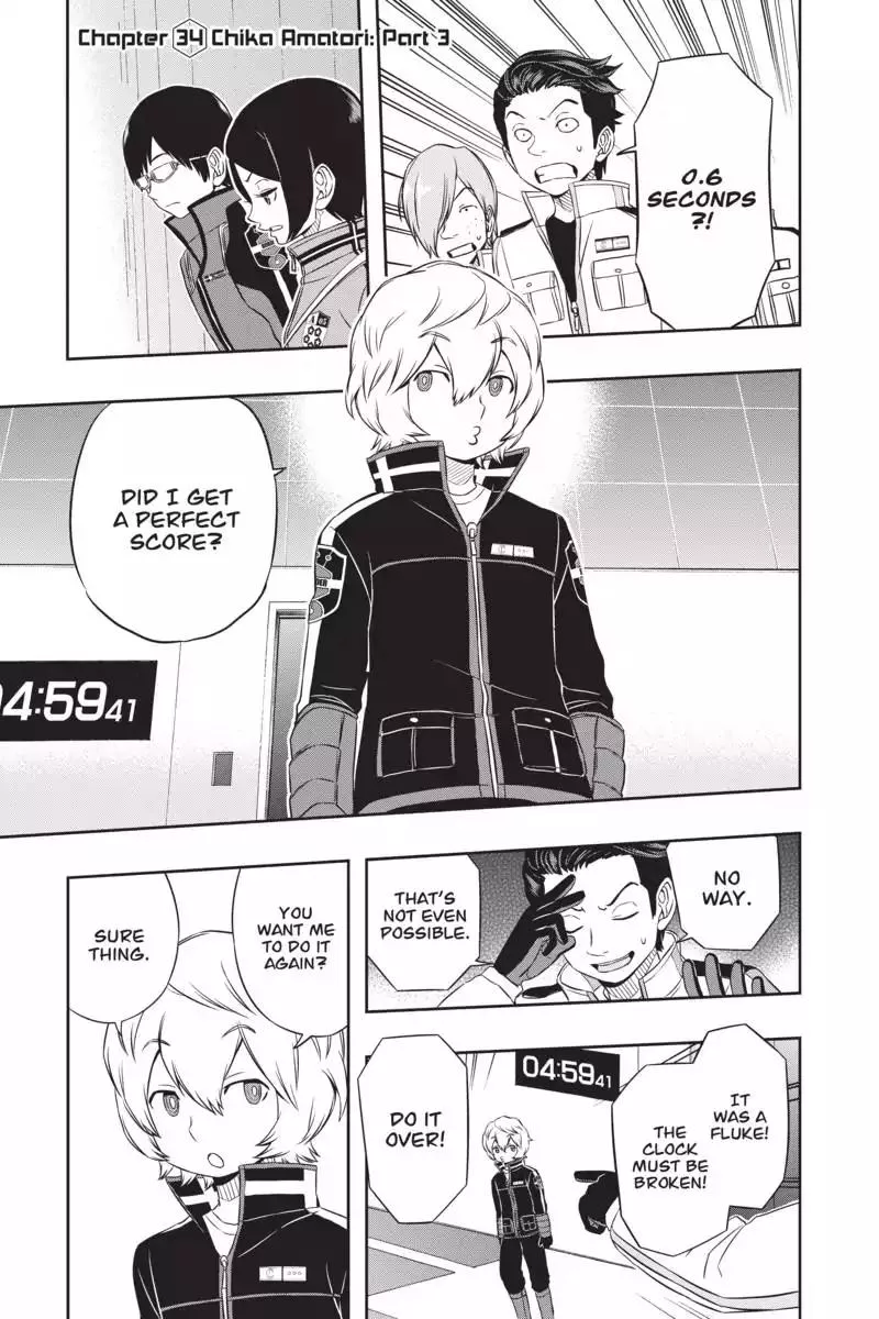 Read World Trigger Chapter 34 - Chika Amatori: Part 3 Online