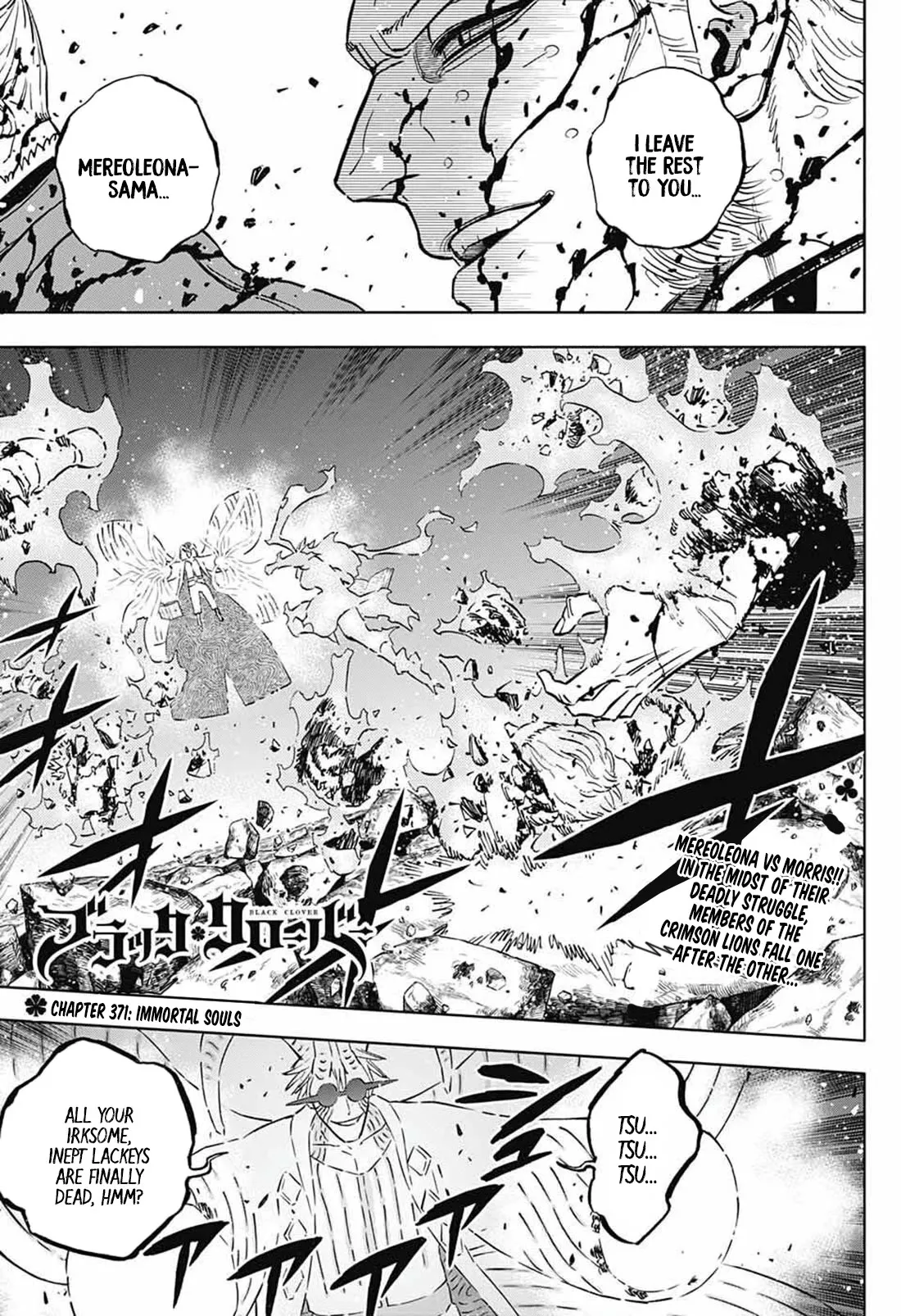 Read Black Clover Chapter 371 Online