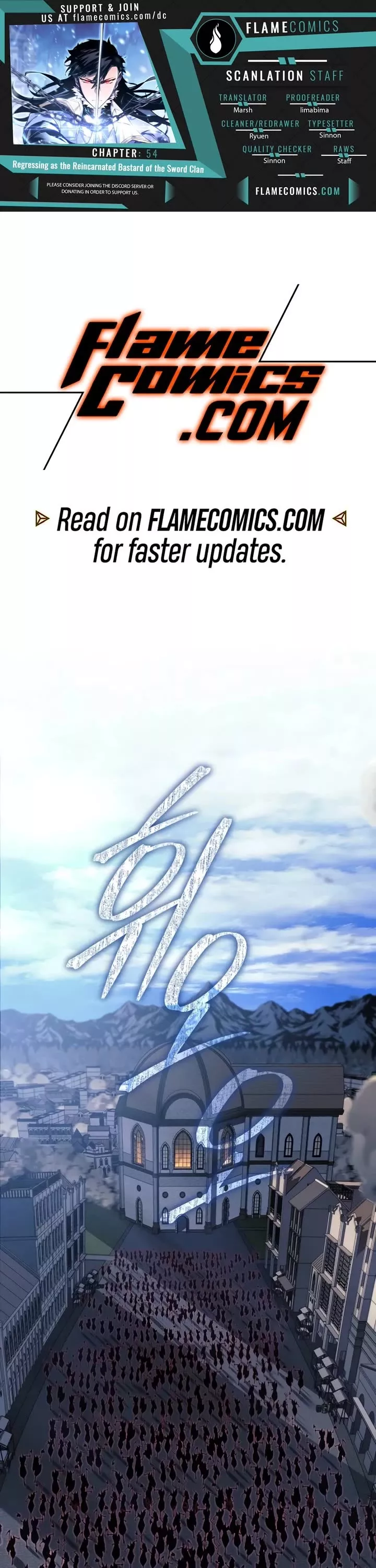 Read Regressing As The Reincarnated Bastard Of The Sword Clan Chapter 54 Online