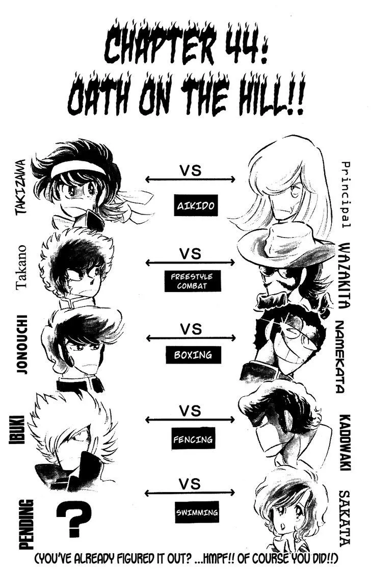 Read Honoo no Tenkousei Chapter 44 - Oath on the Hill!! Online