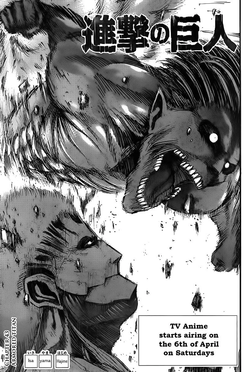 Read Attack on Titan Chapter 43 Online