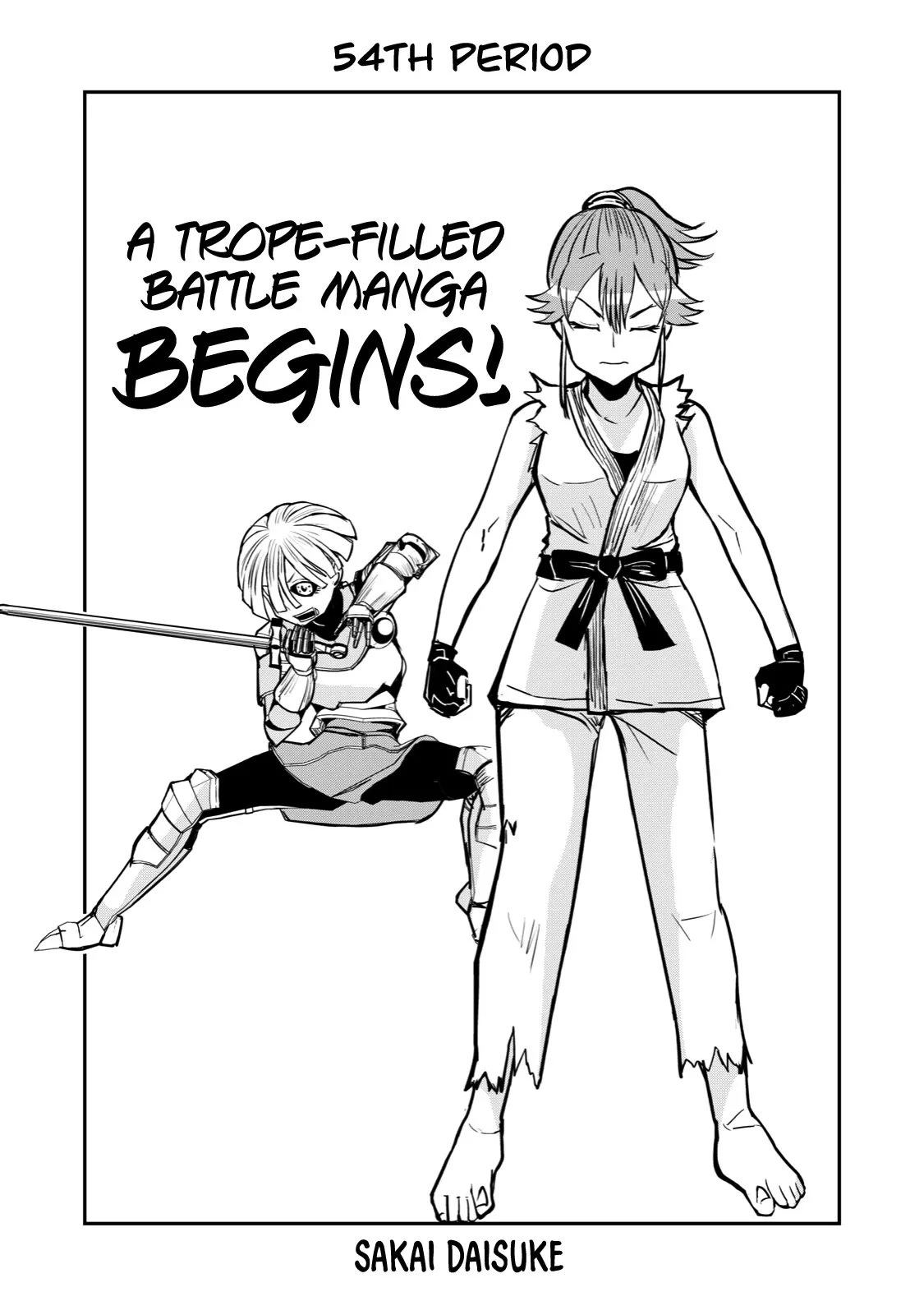 Read A Manga About the Kind of PE Teacher Who Dies at the Start of a School Horror Movie Chapter 54 - The type of twins only found in battle manga Online