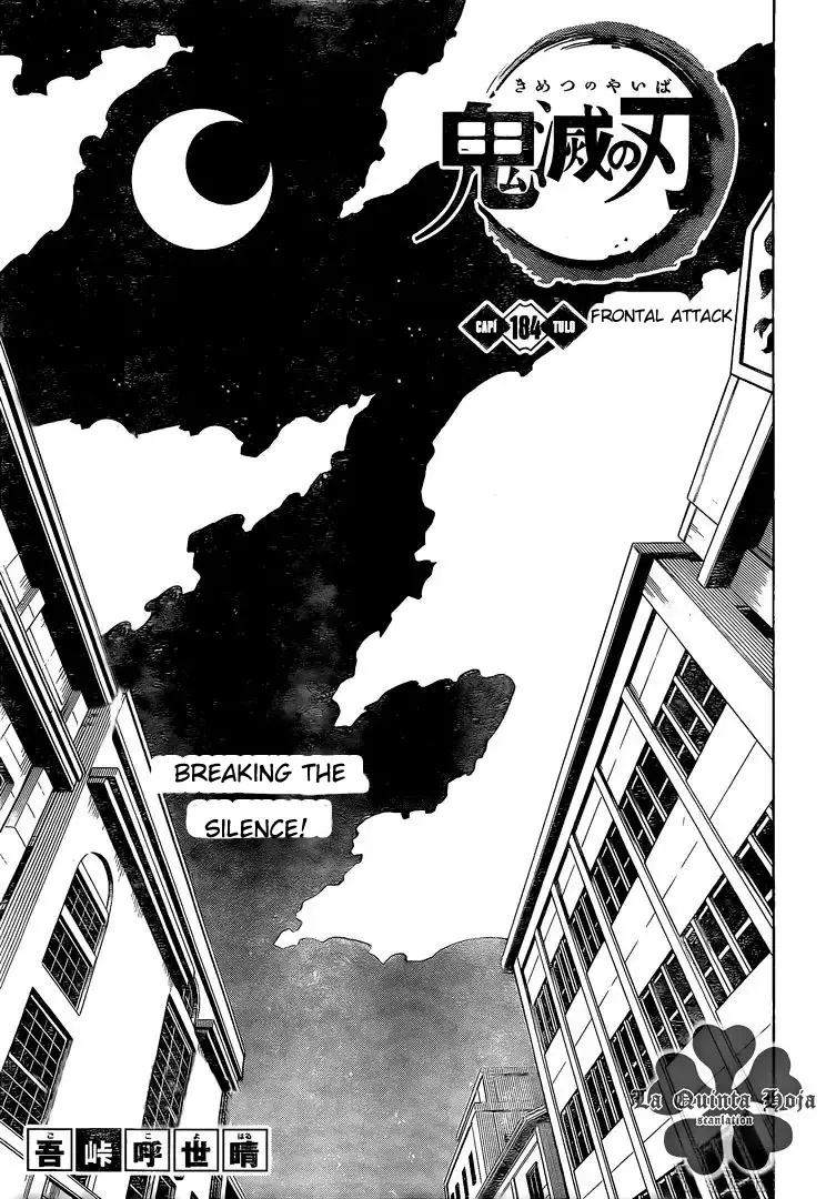 Read Kimetsu no Yaiba Chapter 184 - Frontal Attack Online