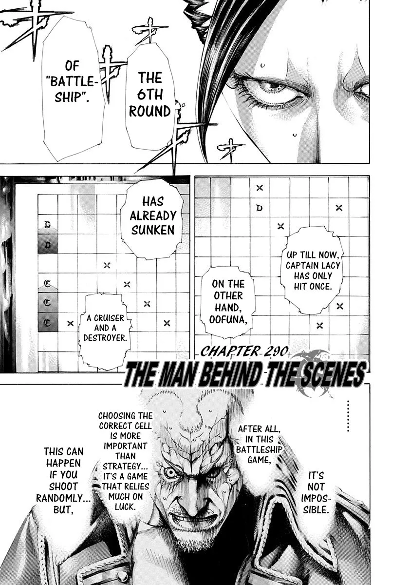 Read Usogui Chapter 290 - The Man Behind The Scenes Online