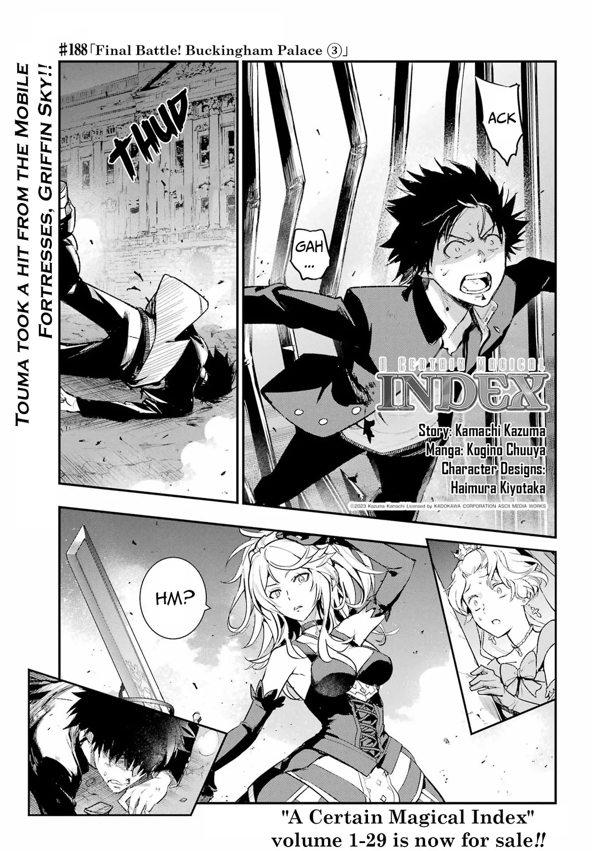 Read To Aru Majutsu no Kinsho Mokuroku Chapter 188 - Final Battle! Buckingham Palace ③ Online
