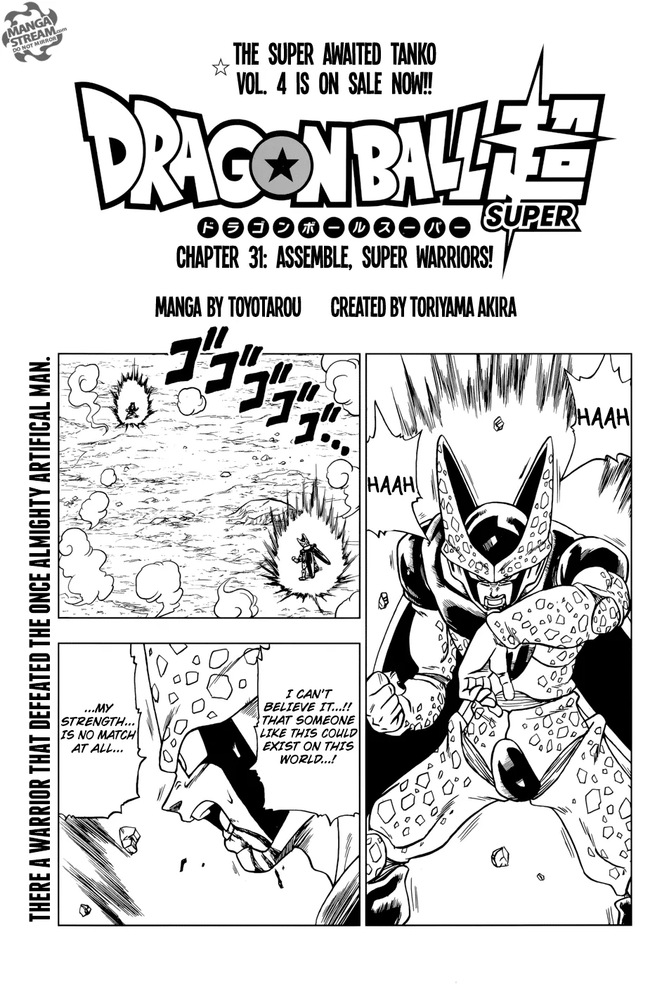 Read Dragon Ball Super Chapter 31 Online