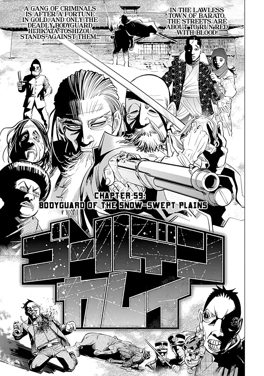 Read Golden Kamuy Chapter 59 - Bodyguard of the Snow-Swept Plains Online