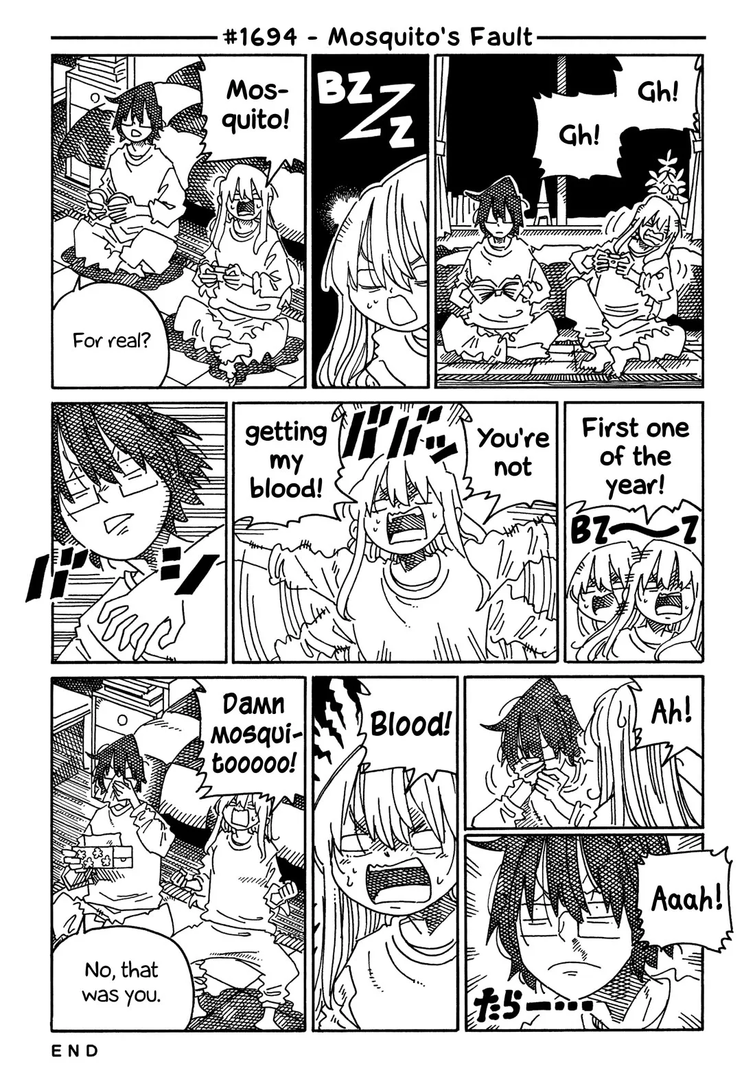 Read Hatarakanai Futari (The Jobless Siblings) Chapter 1694 - Mosquito's Fault Online