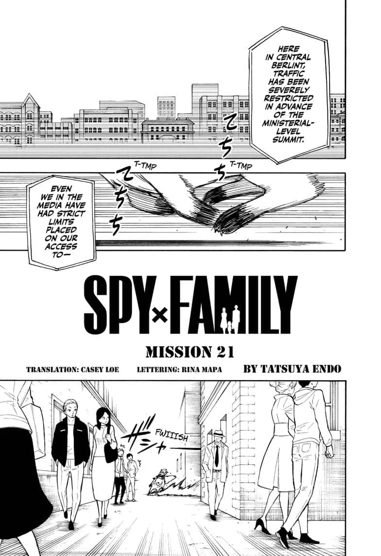 Read SPY x FAMILY Chapter 21 - Mission 21 Online