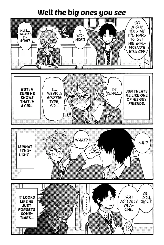 Read Tomo-chan wa Onna no ko! Chapter 5 - Well The Big Ones You See Online