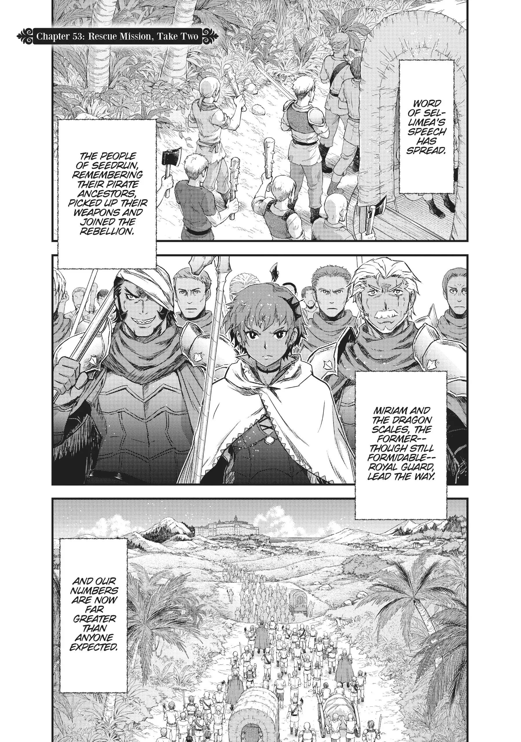 Read Tensei Shitara Ken Deshita Chapter 53 Online