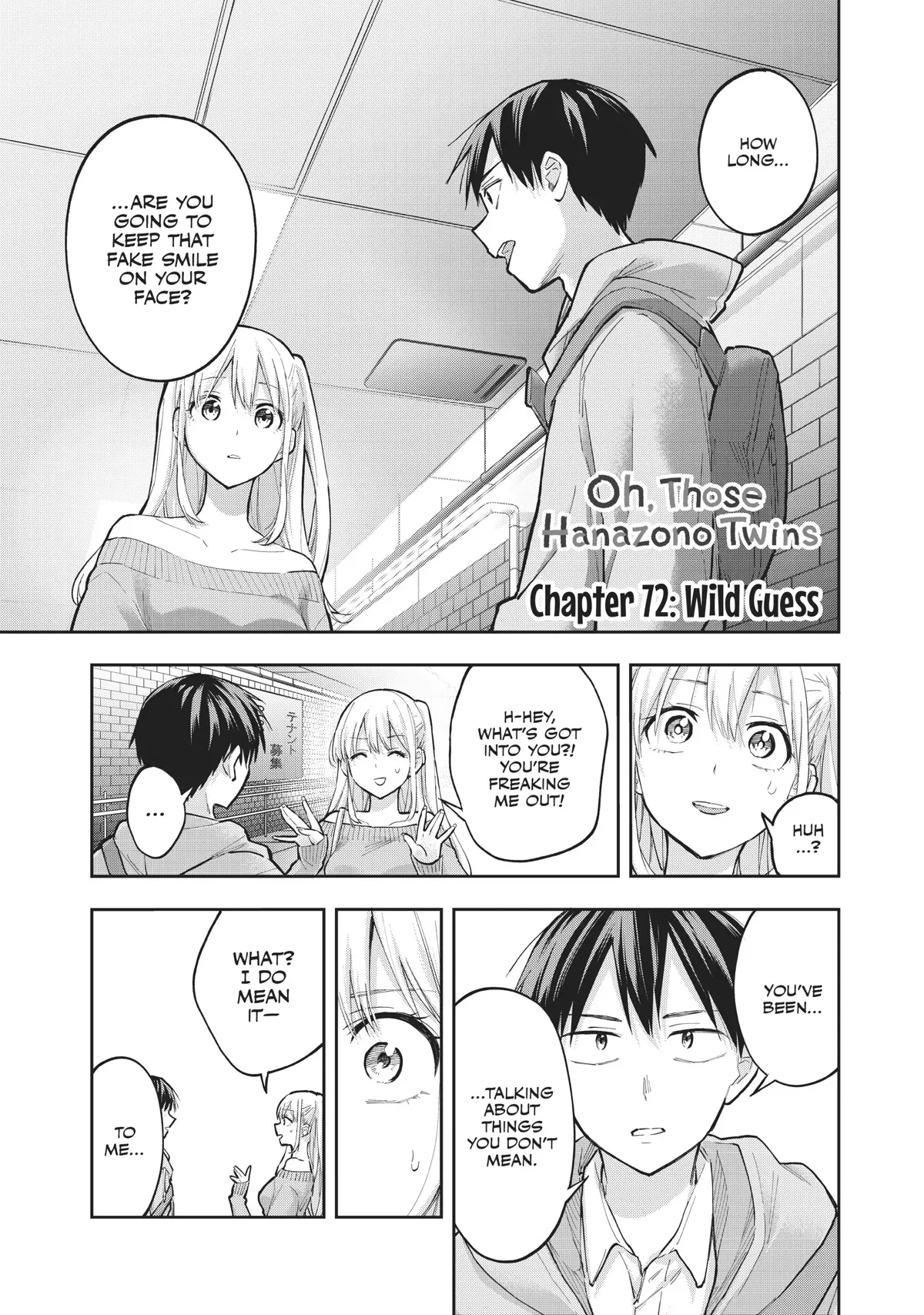 Read Hanazono-san Chi no Futago-chan Chapter 72 Online