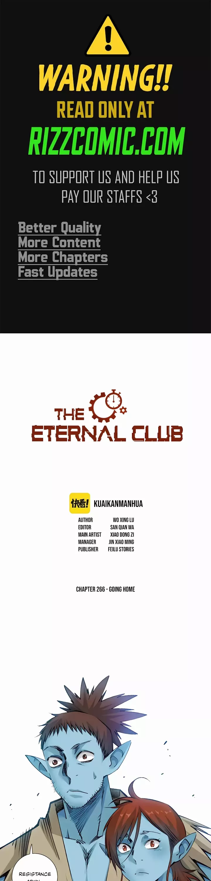 Read Eternal Club Chapter 266 Online