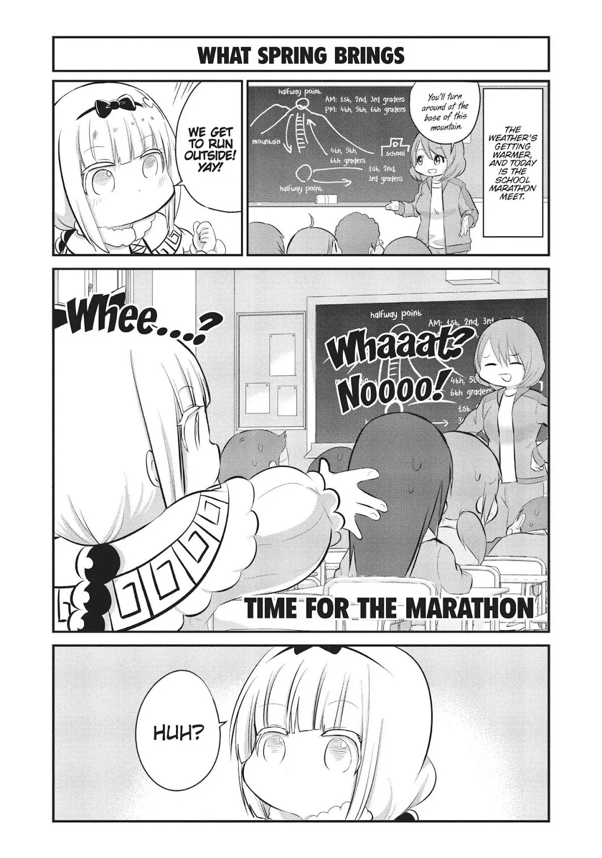 Read Kobayashi-san Chi no Maid Dragon: Kanna no Nichijou Chapter 54 - Time for the Marathon Online