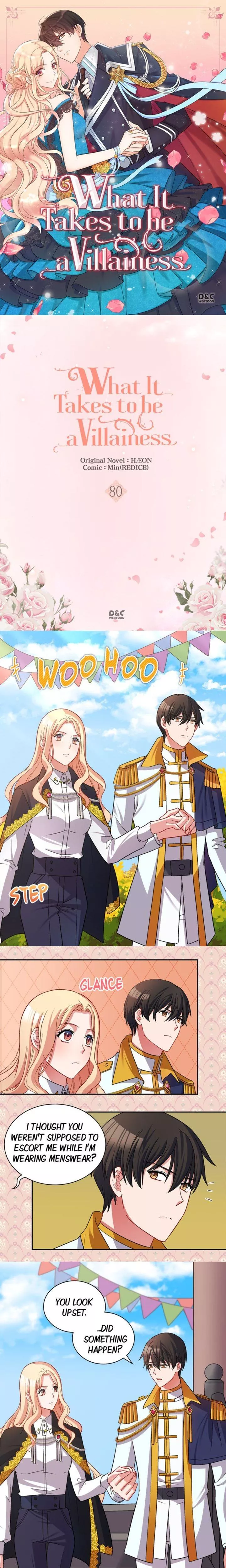 Read What It Takes to Be a Villainess Chapter 80 Online