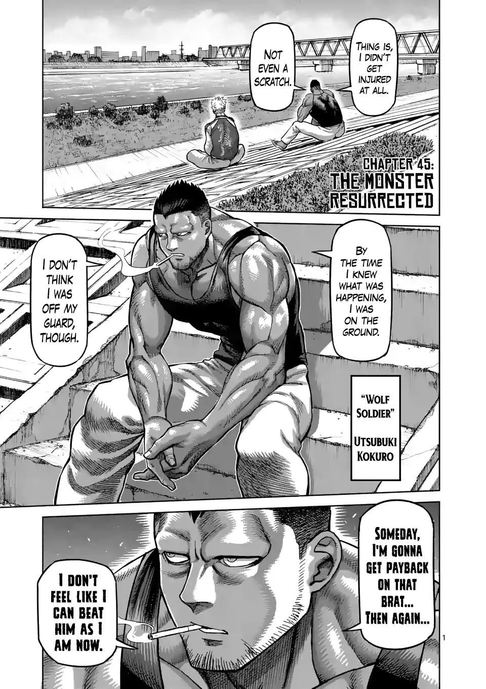 Read Kengan Omega Chapter 45 - The Monster Resurrected Online