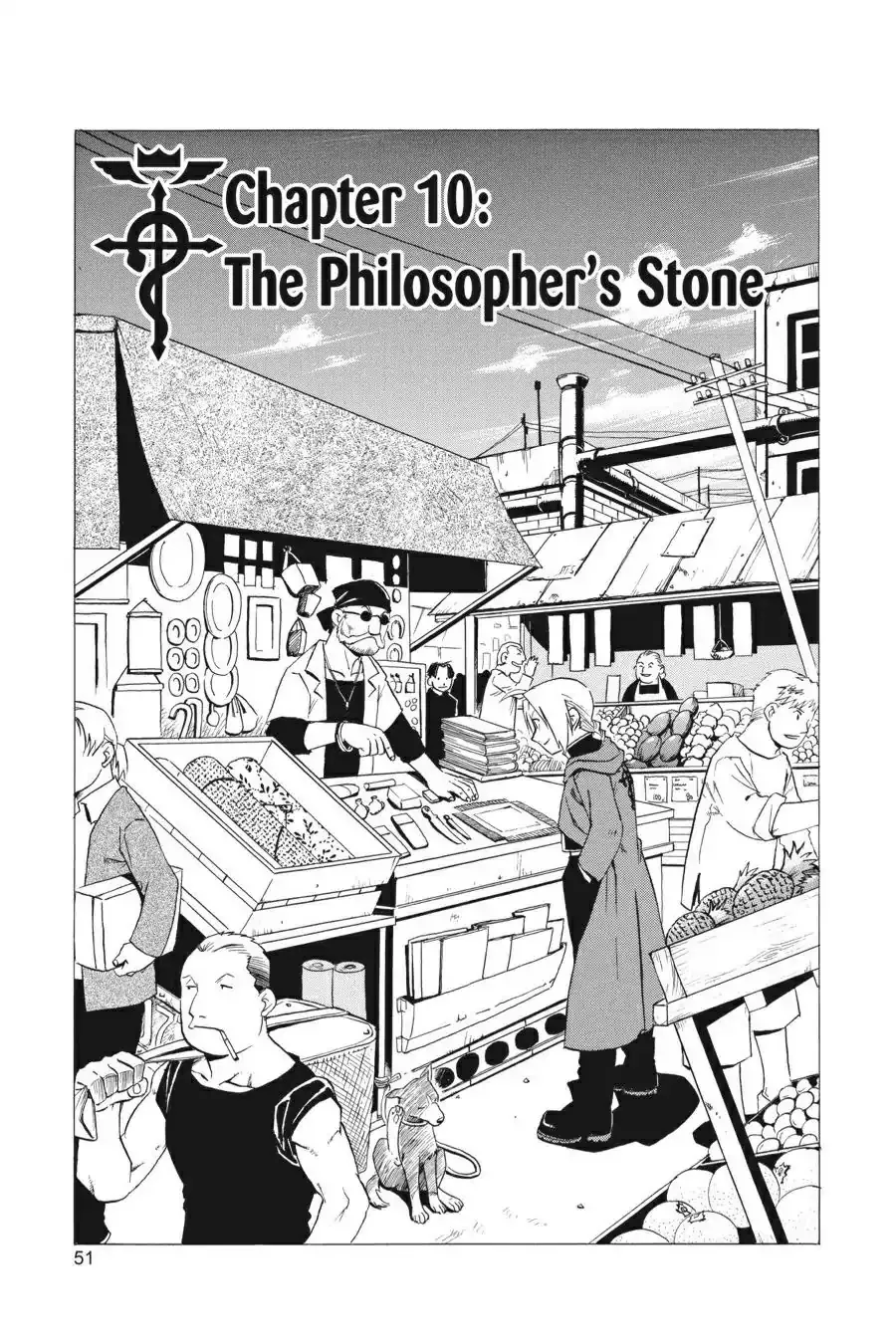 Read FullMetal Alchemist Chapter 10 - The Philosopher's Stone Online